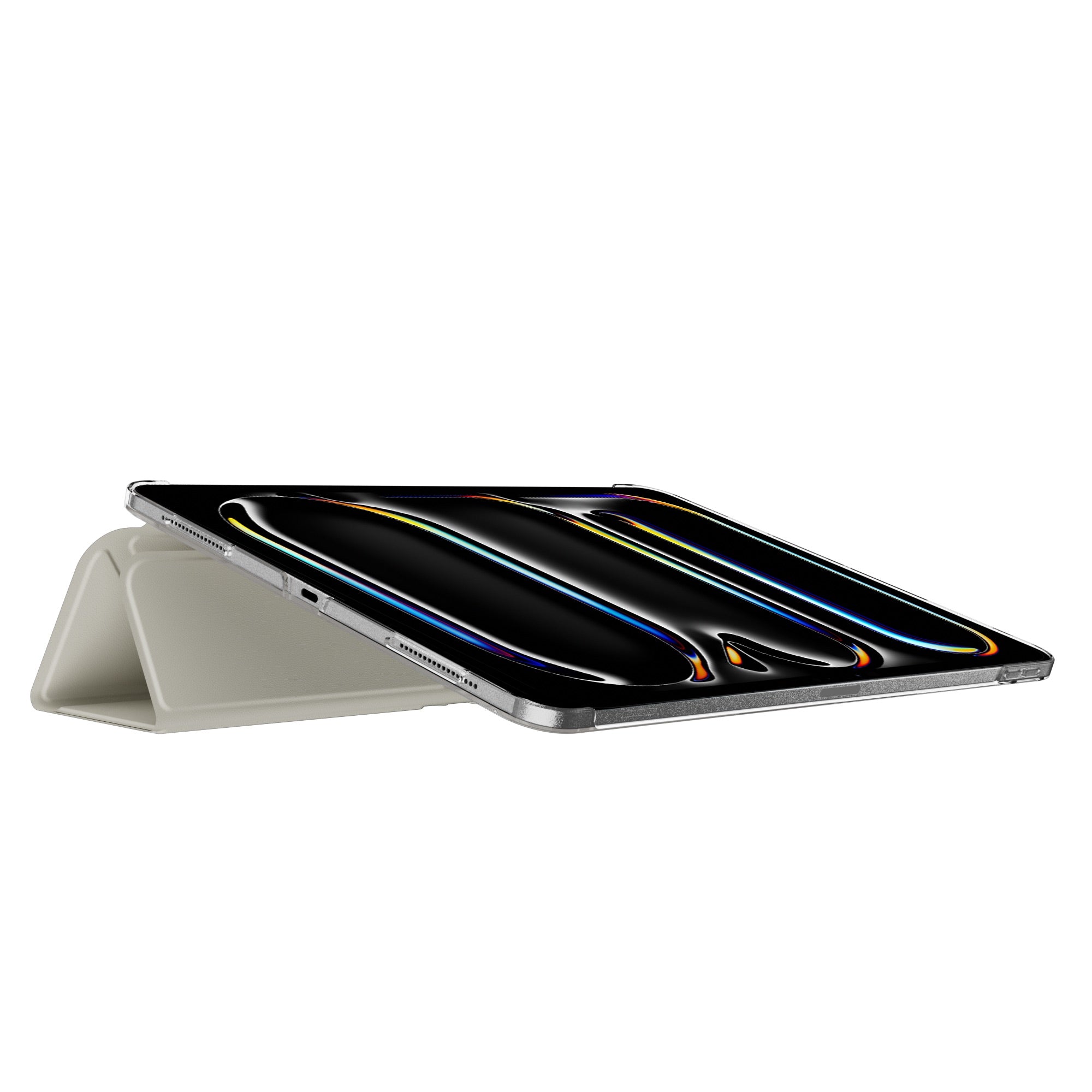 MAGEASY Facet Folding Folio Case for iPad Pro 13" (M4 2024, M5 2025) - Gray Starlight