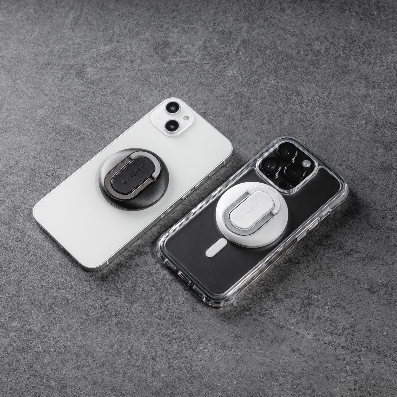 Mageasy MagLink MagSafe iPhone Mount for MacBook – Continuity Camera Mount & Stand White