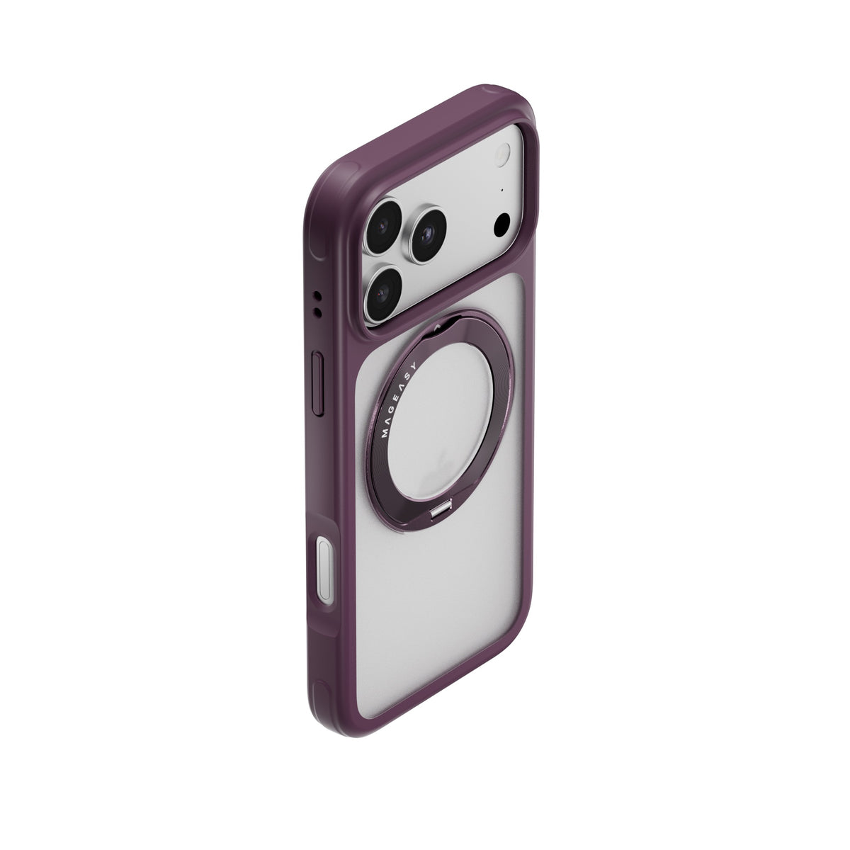MAGEASY MagStand 360 M for iPhone 18 Pro Max / 17 Pro Max MagSafe Rotating Stand Case - Nebula
