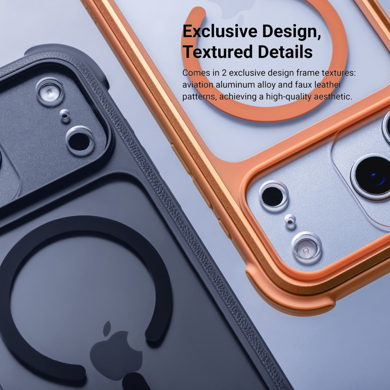 Mageasy Odyssey Strap M MagSafe Rugged Lanyard Case - iPhone 17 Pro - Coral/Orange