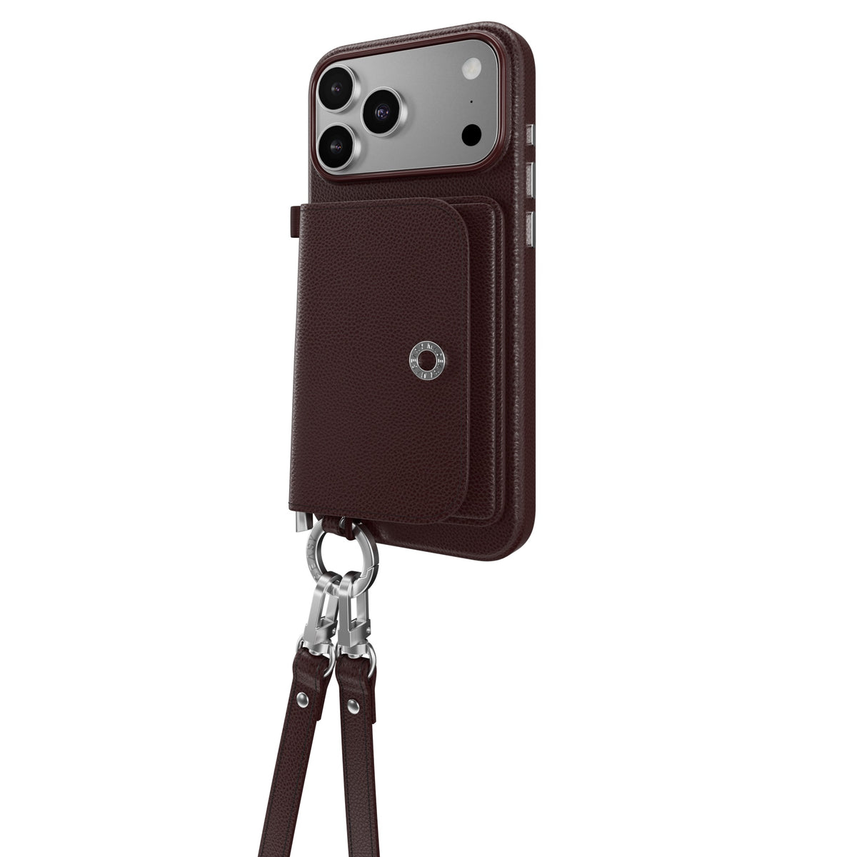 iPhone 18 Pro / Pro Max & 17 Pro / Pro Max MAGEASY Pouch M MagSafe Wallet Case with Lanyard