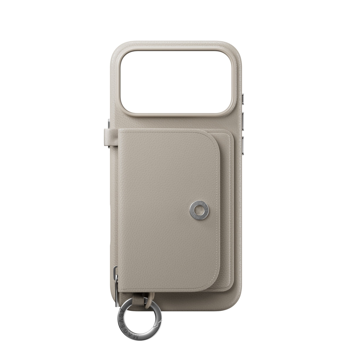 iPhone 18 Pro / Pro Max & 17 Pro / Pro Max MAGEASY Pouch M MagSafe Wallet Case with Lanyard