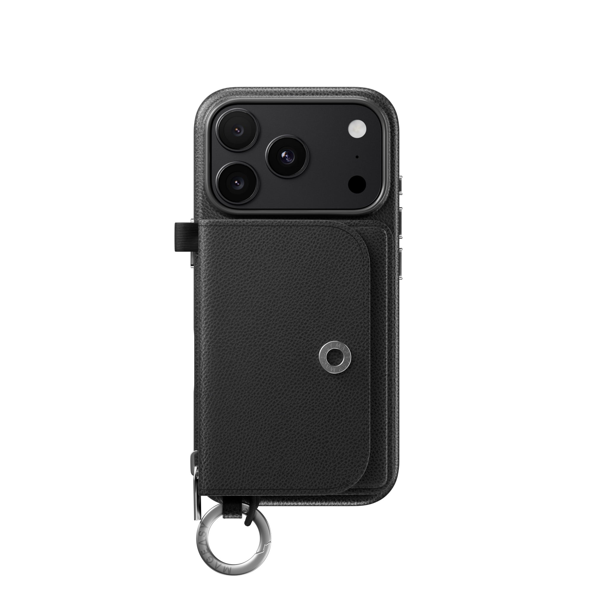 iPhone 18 Pro / Pro Max & 17 Pro / Pro Max MAGEASY Pouch M MagSafe Wallet Case with Lanyard