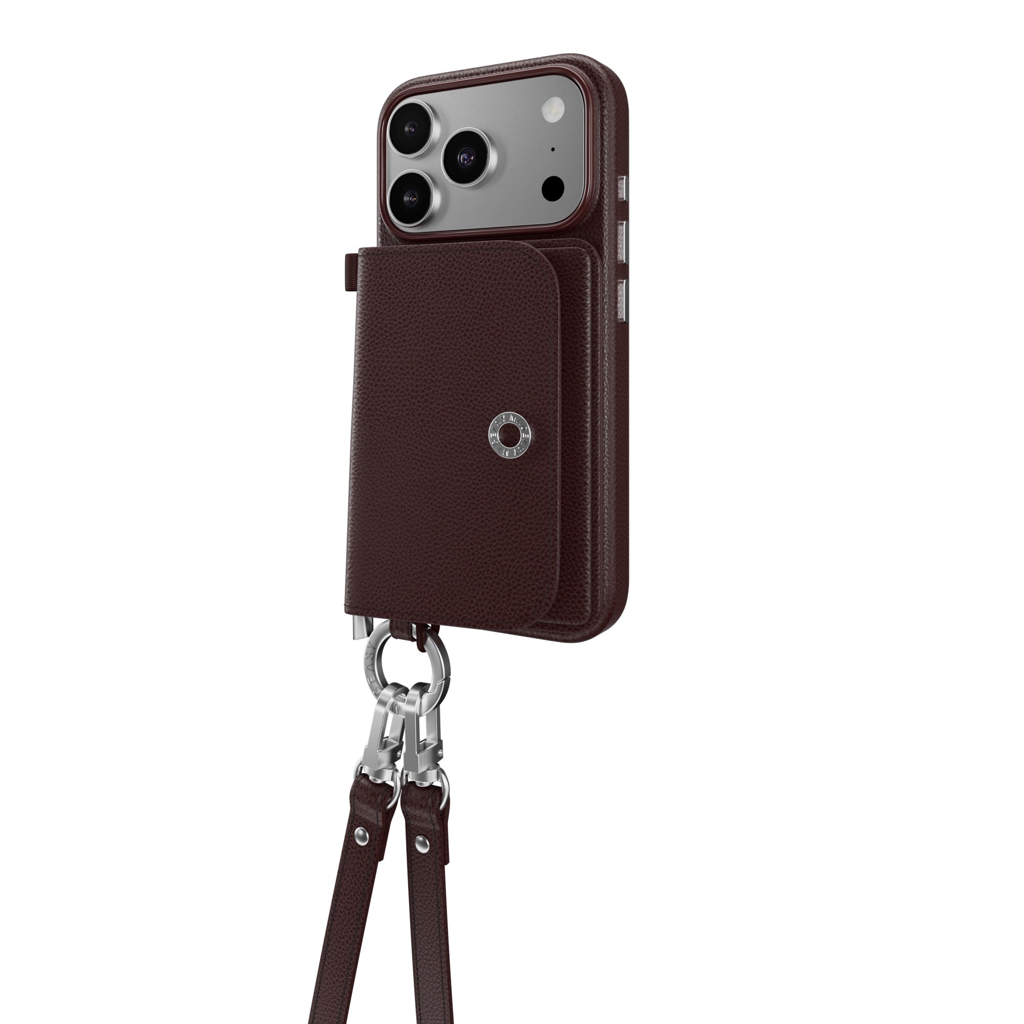 iPhone 18 Pro / Pro Max & 17 Pro / Pro Max MAGEASY Pouch M MagSafe Wallet Case with Lanyard