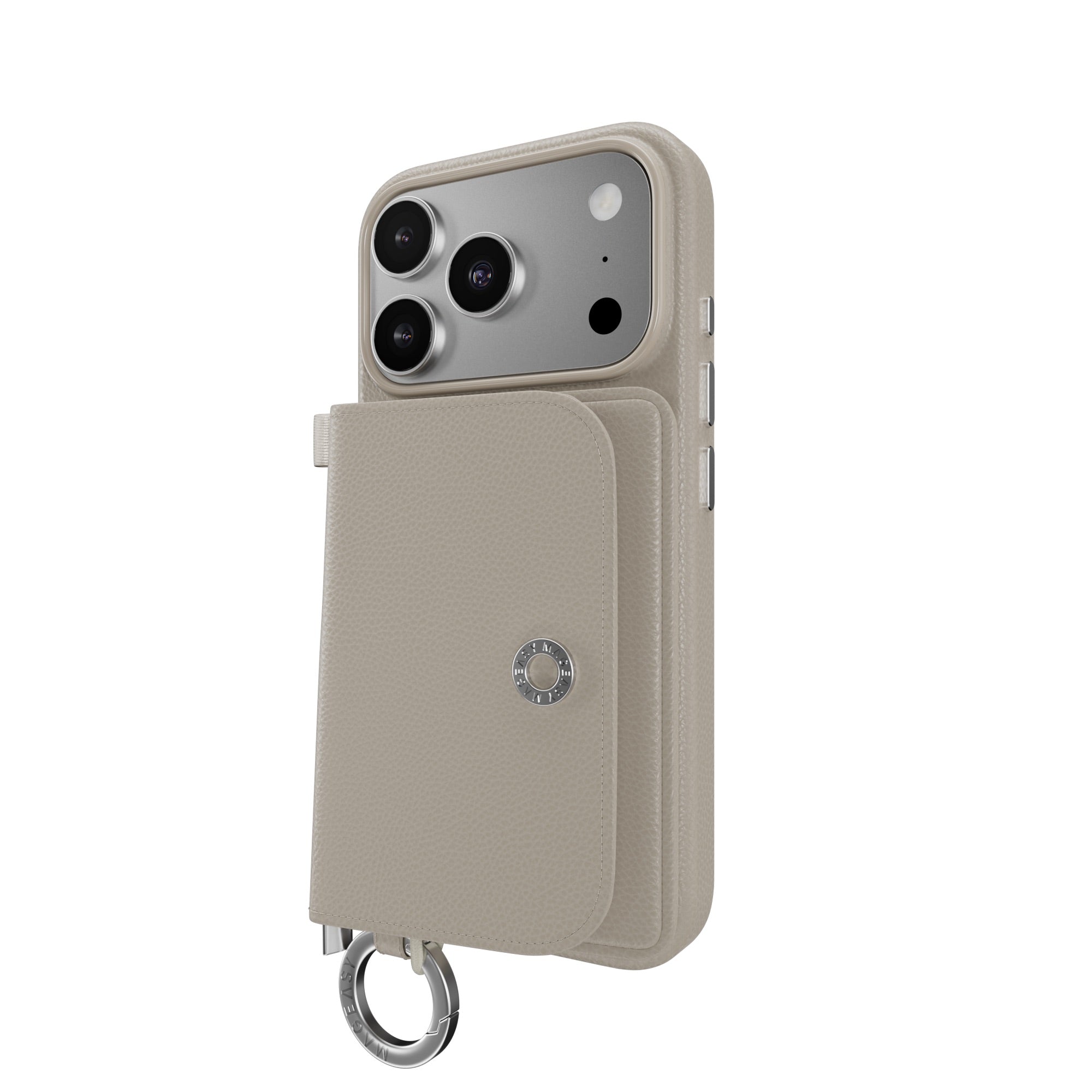 iPhone 18 Pro / Pro Max & 17 Pro / Pro Max MAGEASY Pouch M MagSafe Wallet Case with Lanyard