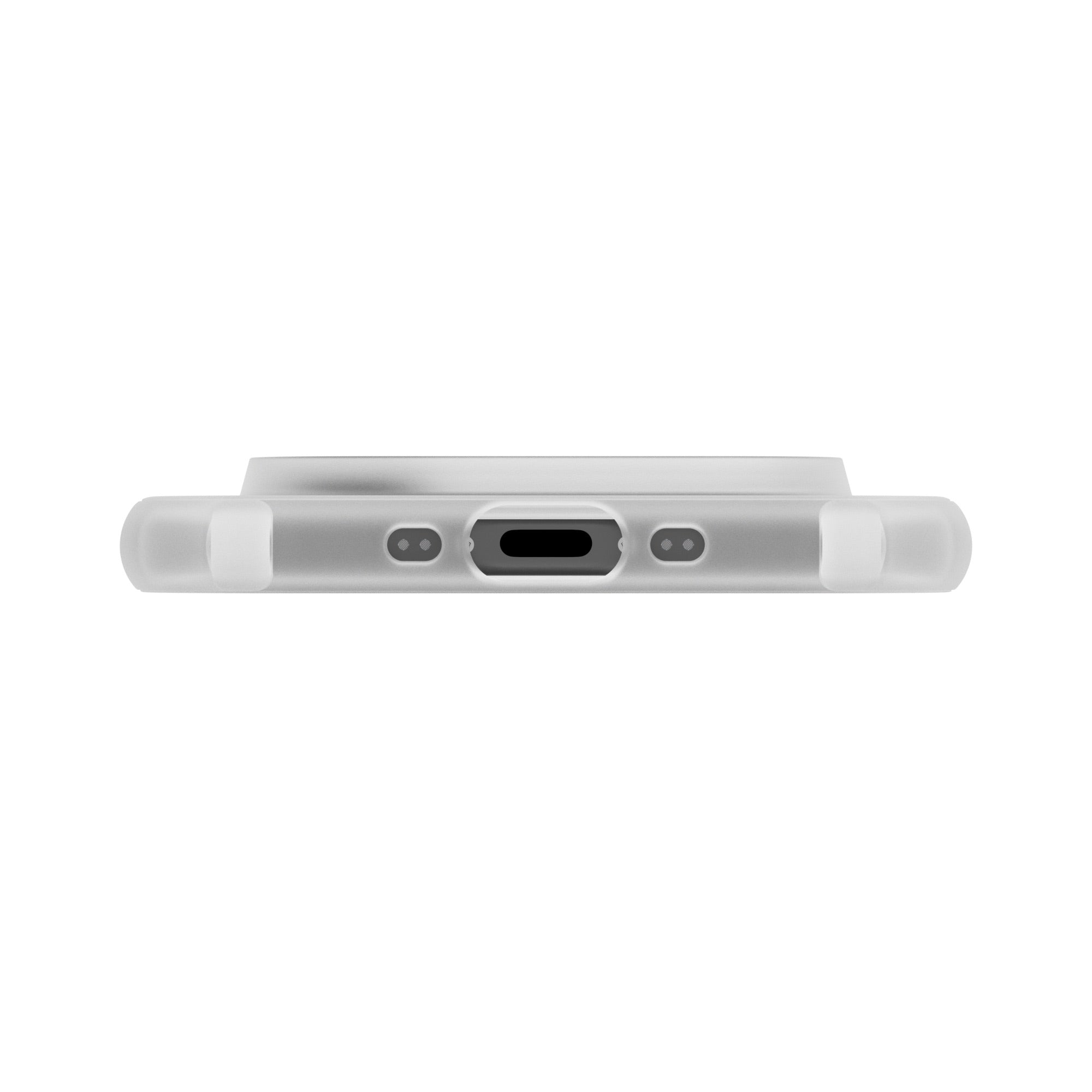 MAGEASY ROAM M MagSafe Crossbody Lanyard Case for iPhone Air - Transparent Black