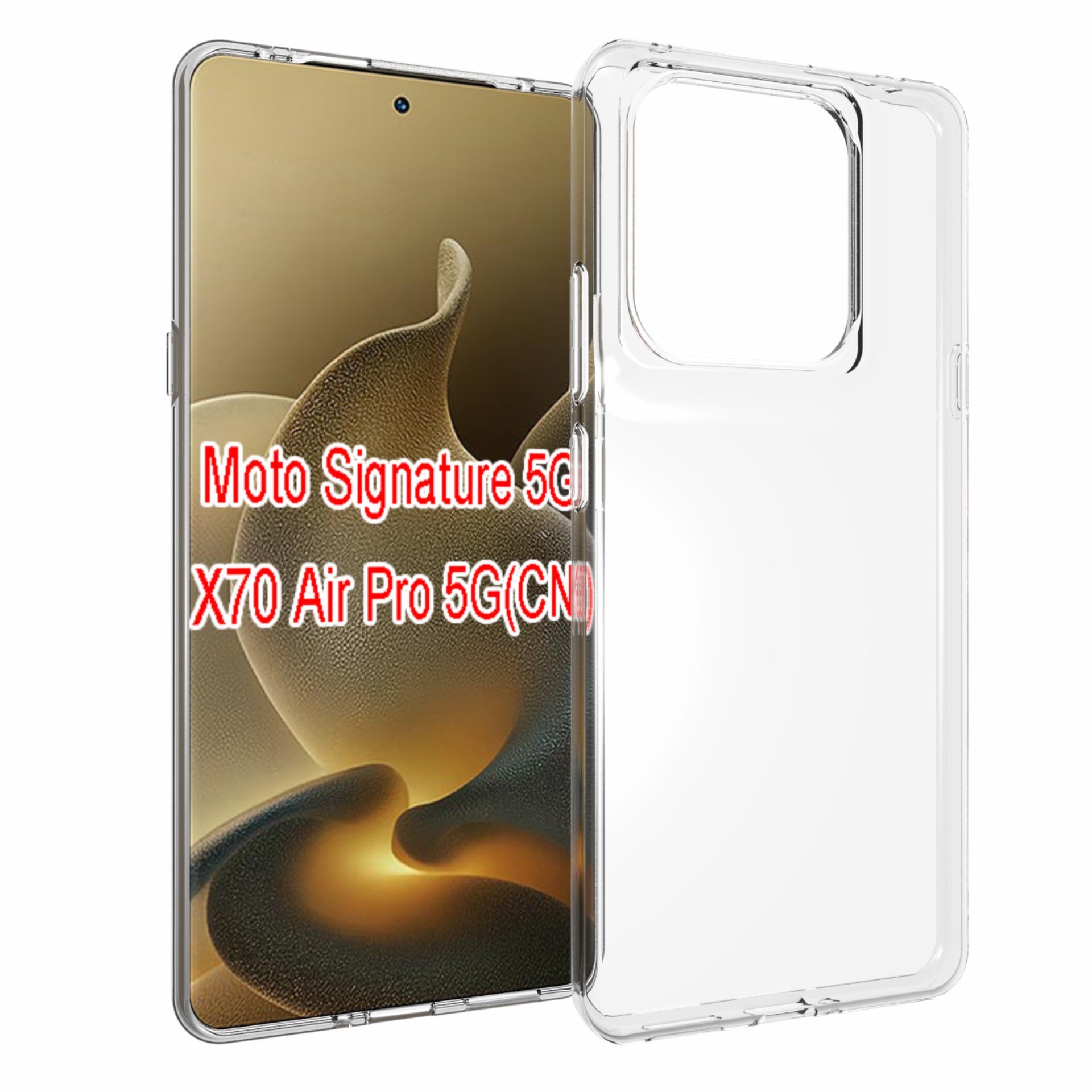 Motorola Signature Soft Gel Case - Slim Design