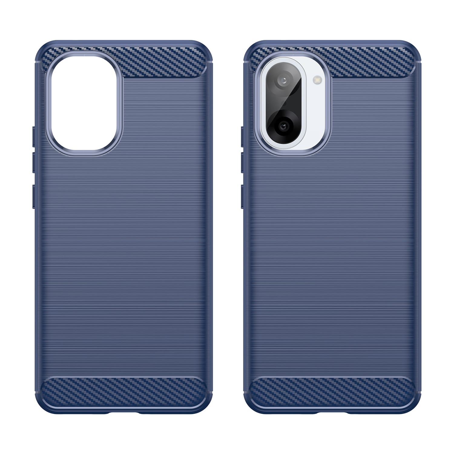 OnePlus Nord CE5 Carbon Fibre TPU Case Slim Shockproof Cover Navy