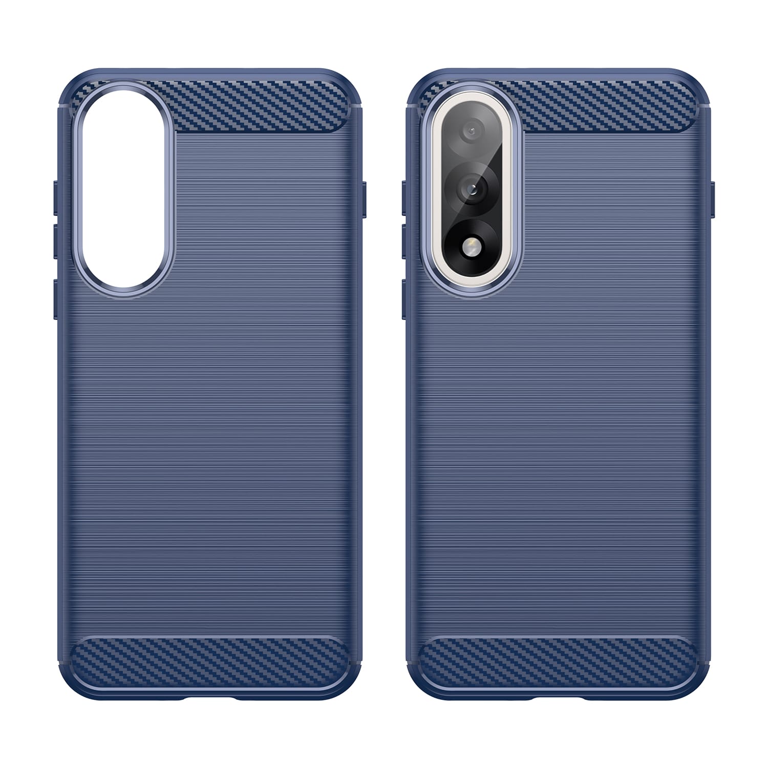 OnePlus Nord 5 Carbon Fibre TPU Case Slim Shockproof Cover Navy