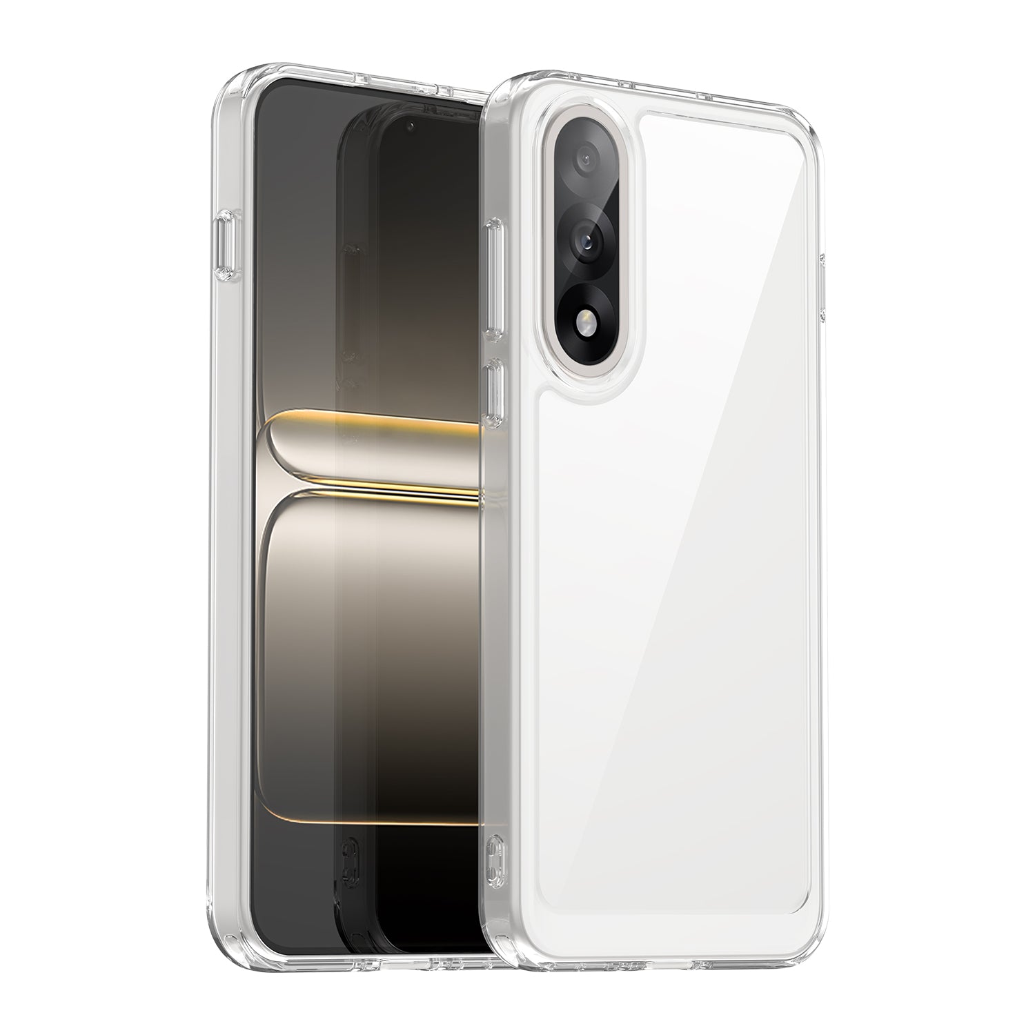 Custodia Antiurto Con Protezione Schermo Integrata Per OnePlus Nord N30 SE 5G / Oppo A79 5G, Rigido+TPU, Viola - 2