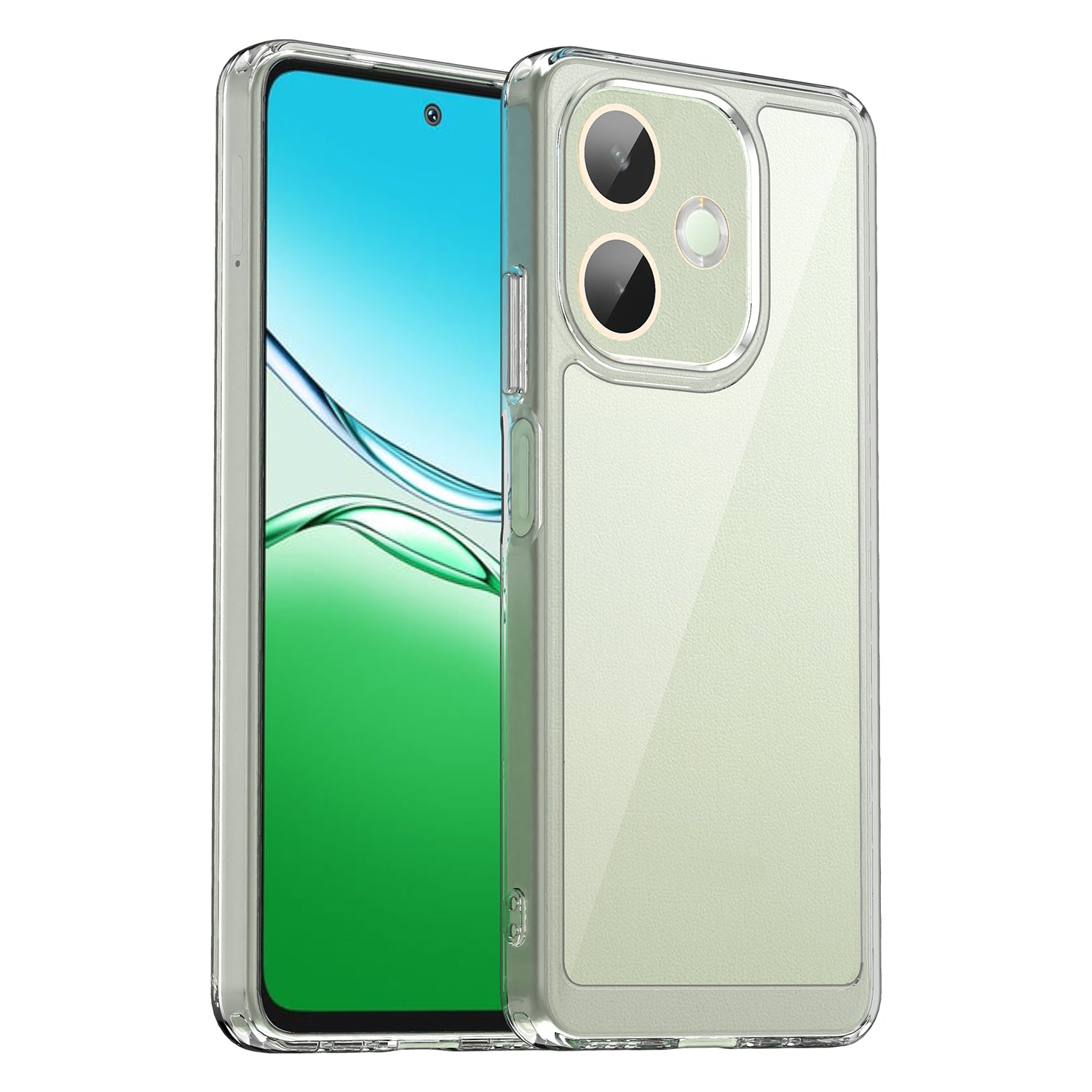 OPPO A5 Pro 5G Soft TPU Bumper Case (Clear)