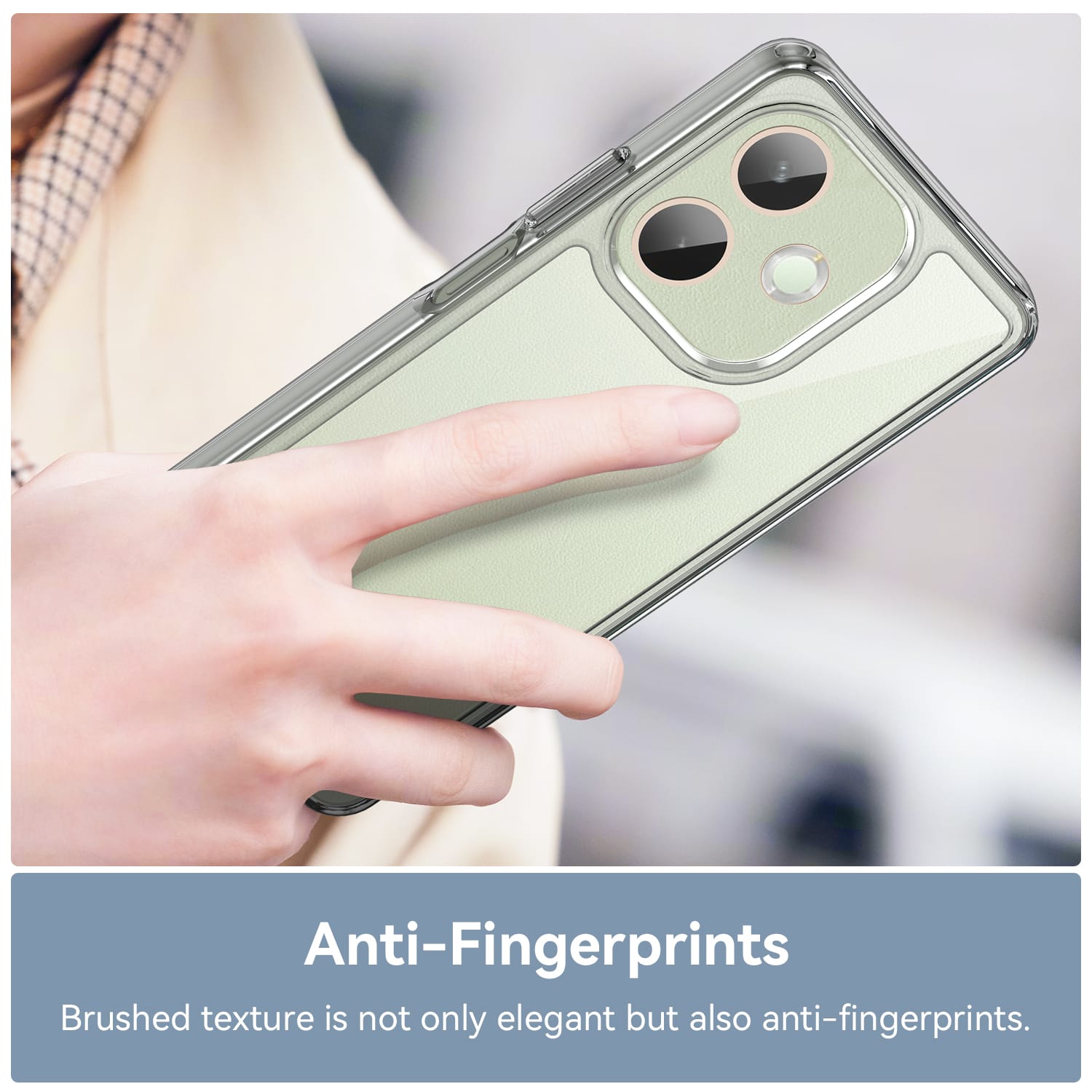 OPPO A5 Pro 5G Soft TPU Bumper Case (Clear)