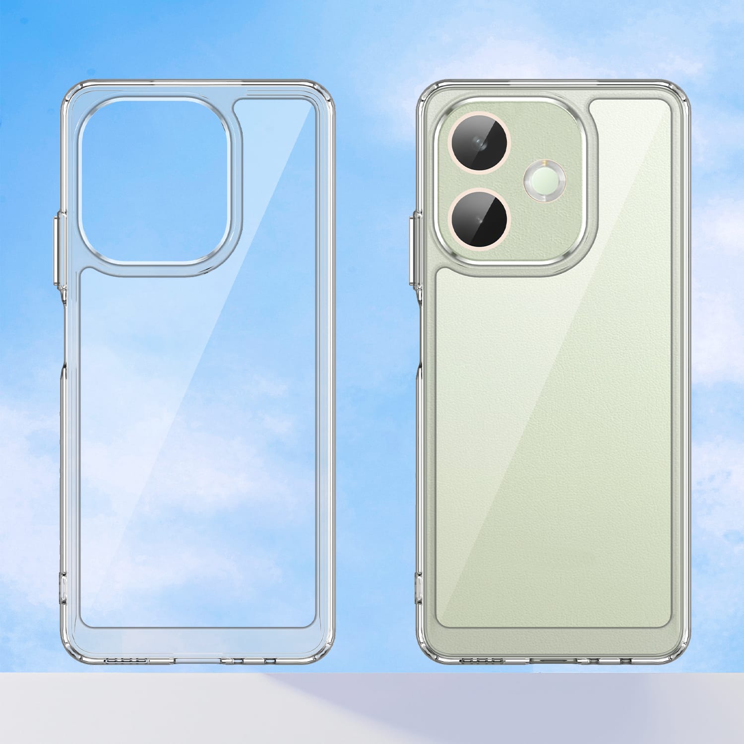 OPPO A5 Pro 5G Soft TPU Bumper Case (Clear)