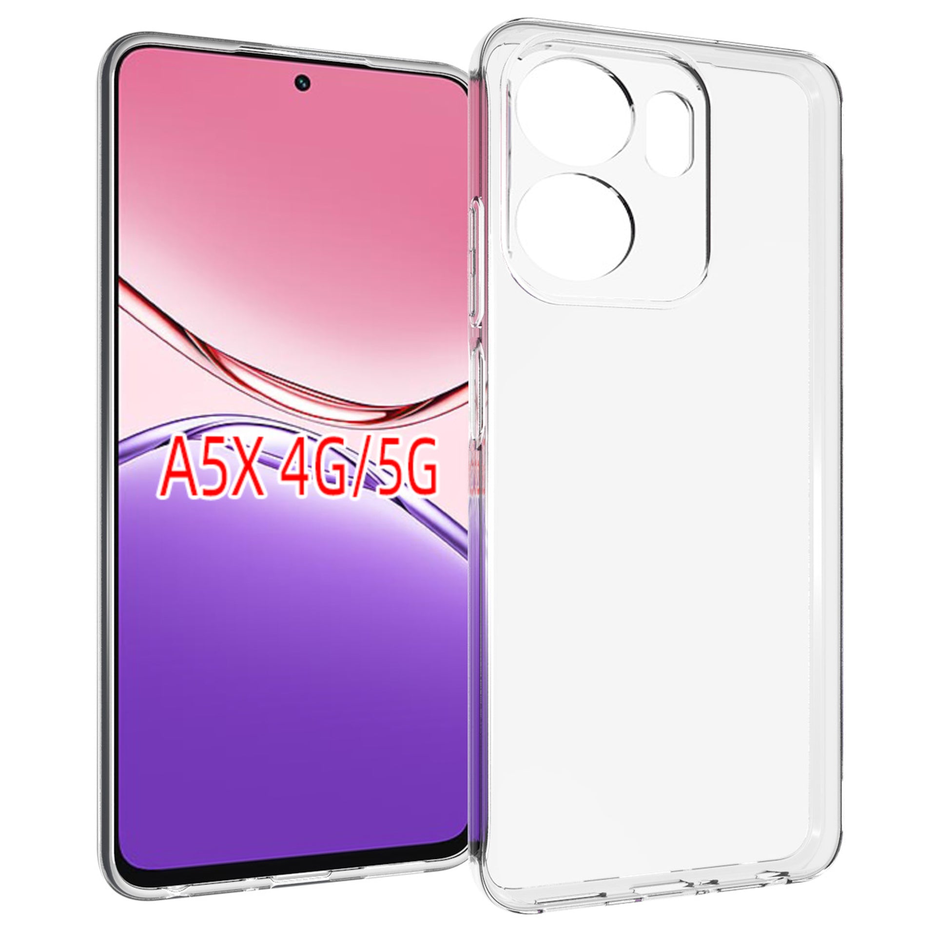 OPPO A5x 2025 Soft Gel Case - Slim Design