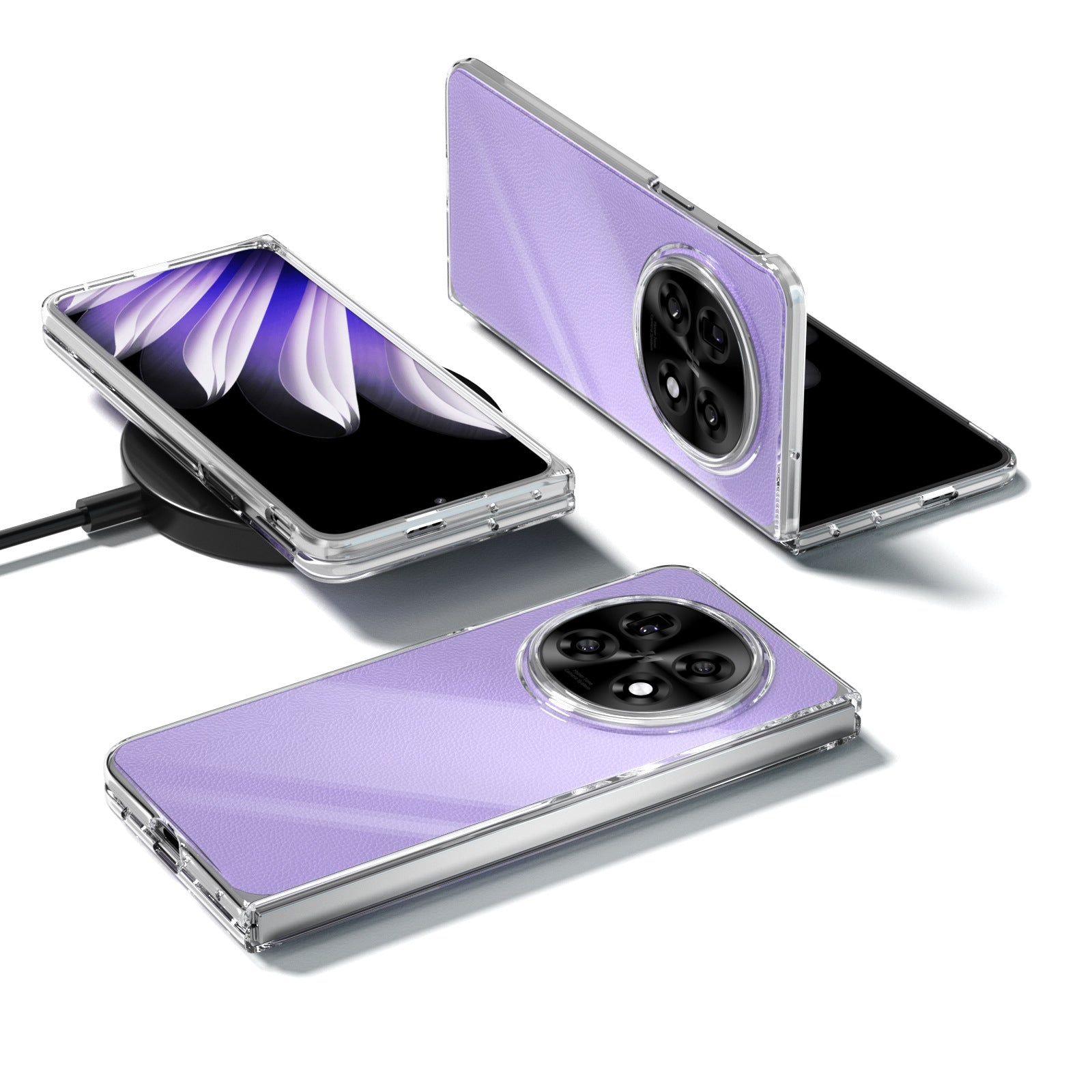 OPPO Find N5 Clear Crystal Hard PC Case – Ultra Slim Transparent Shell