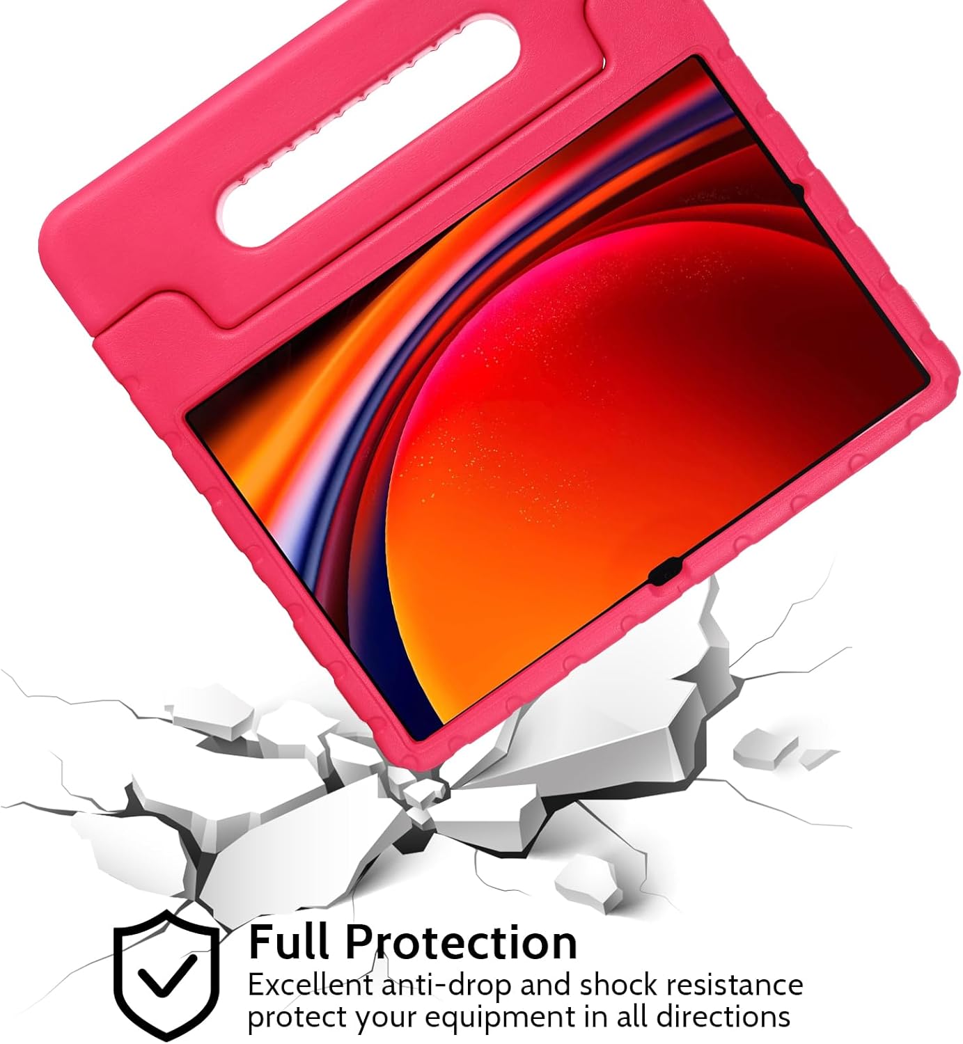 Samsung Tab S10FE Plus X620 EVA Shockproof Case (Rose)