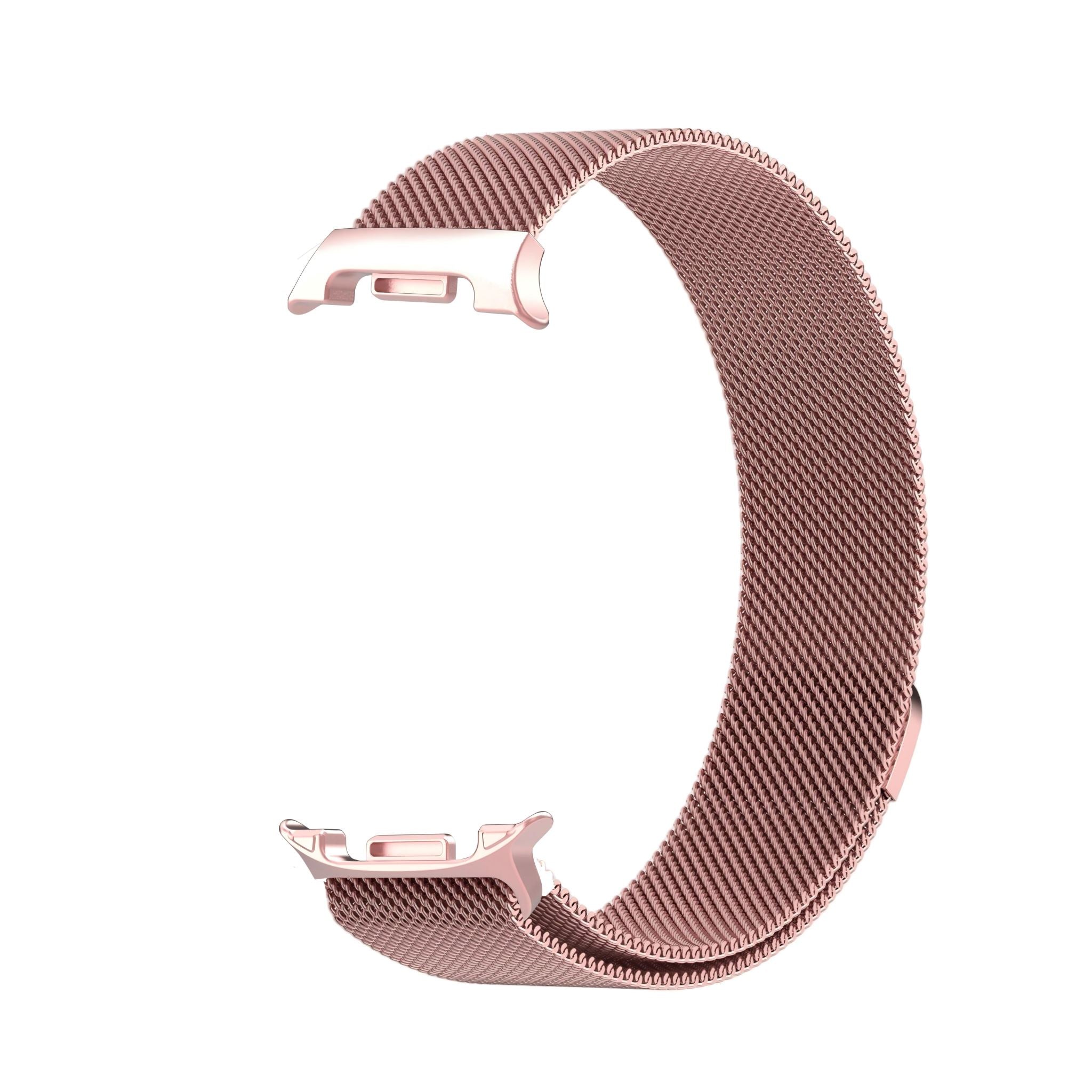 Milanese Loop Magnetic Stainless Steel Band for Samsung Galaxy Watch 8 (40 mm / 44 mm) Rose Gold