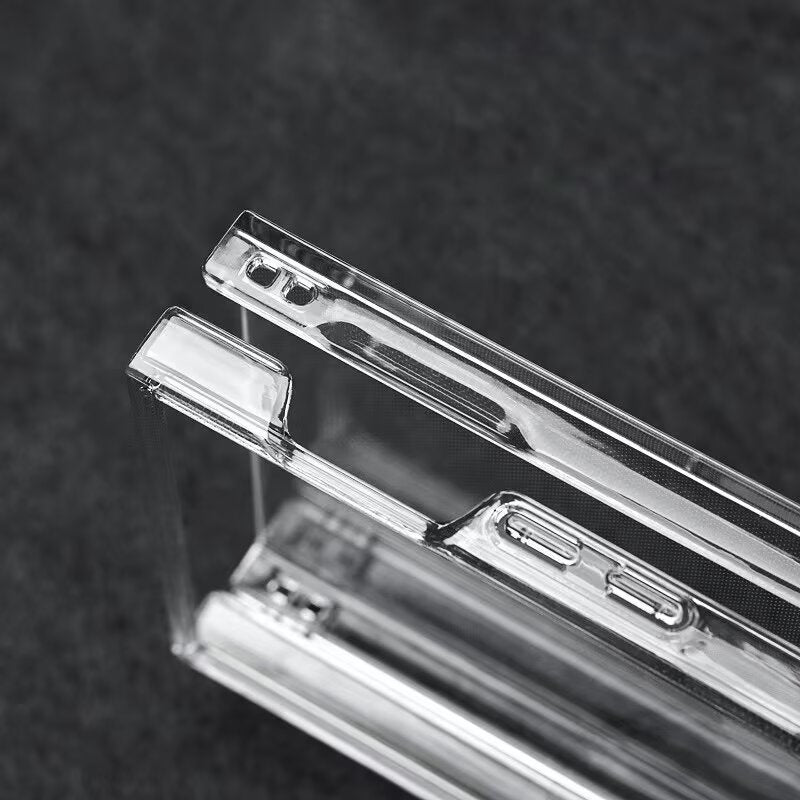 Galaxy Z Flip 7 Clear Crystal Hard PC Case – Ultra Slim Transparent Shell