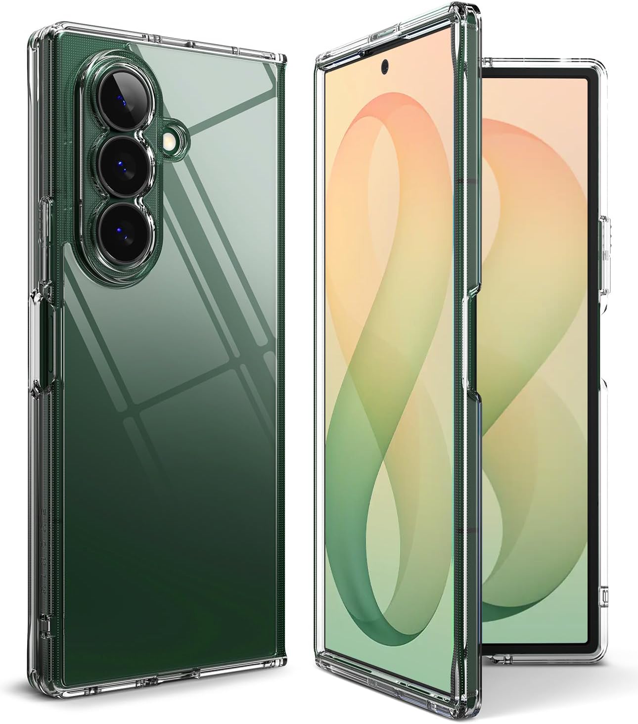 Galaxy Z Fold 8 Ultra Clear Crystal Hard PC Case – Ultra Slim Transparent Shell