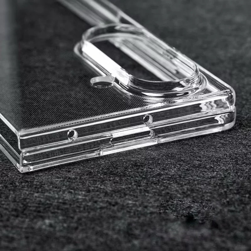 Galaxy Z Fold 8 Ultra Clear Crystal Hard PC Case – Ultra Slim Transparent Shell