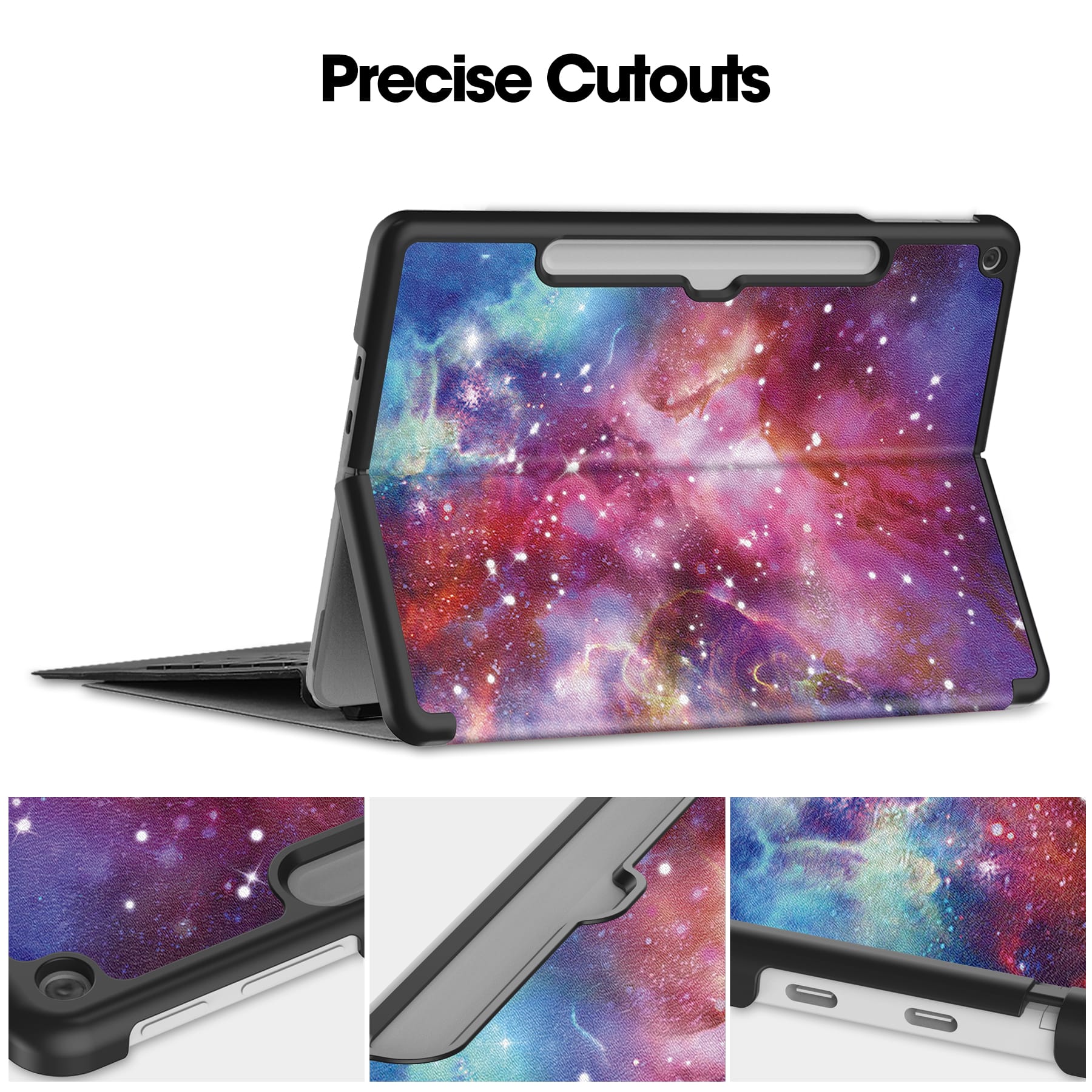 Microsoft Surface Pro 12" (1st Ed) Designer Multi-Angle View Case (Galaxy)