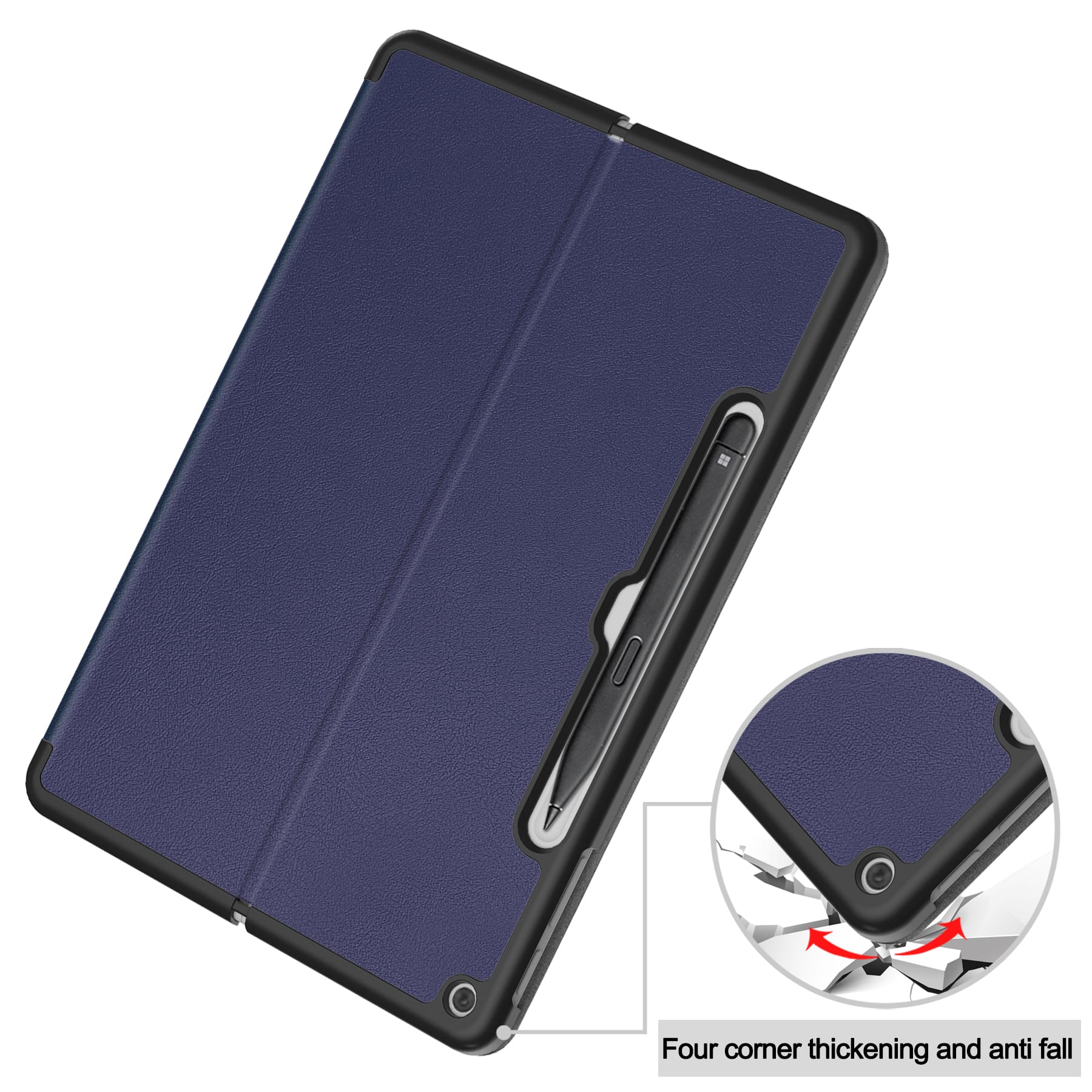 Microsoft Surface Pro 12" (1st Ed) Multi-Angle View Case (Navy)