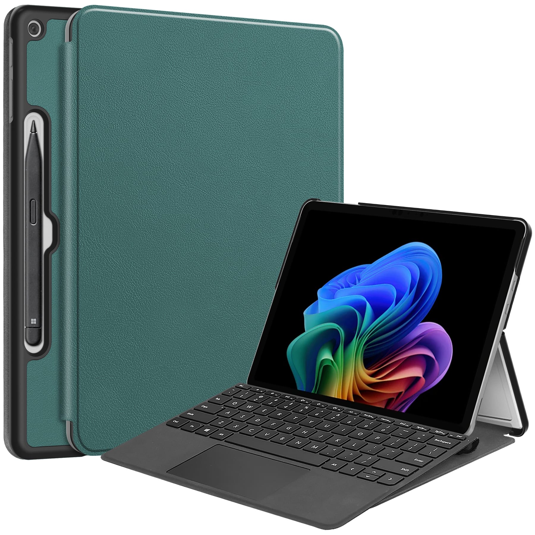 Microsoft Surface Pro 12" (1st Ed) Multi-Angle View Case (Teal)