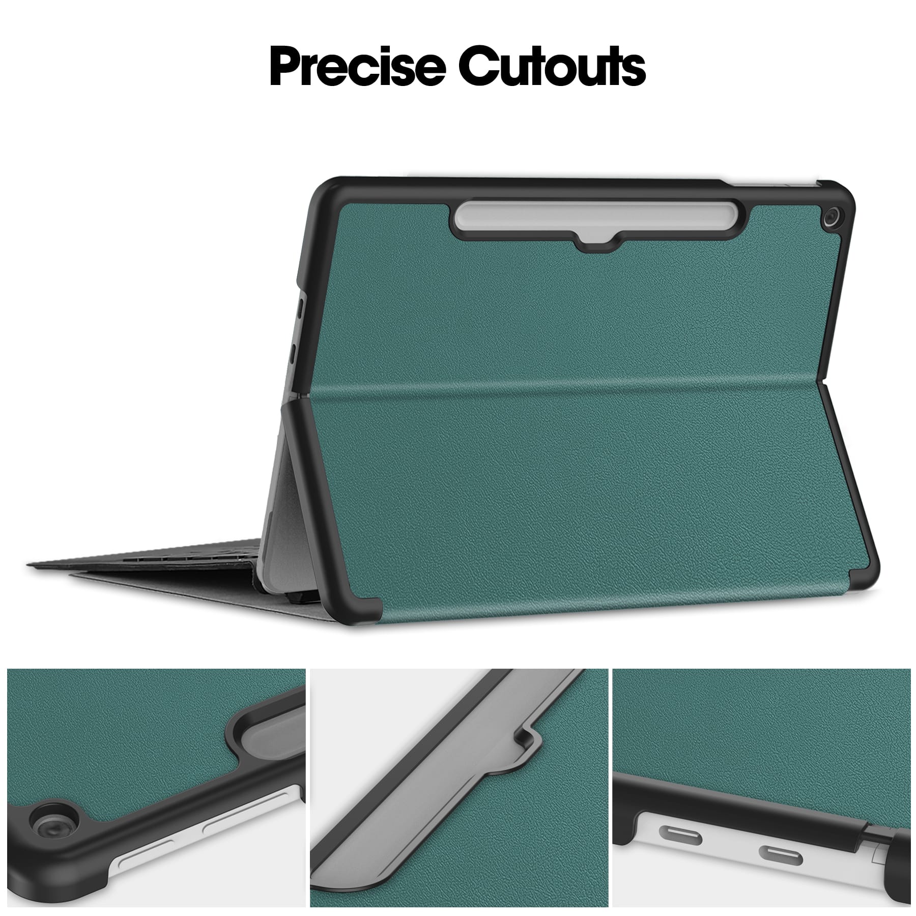 Microsoft Surface Pro 12" (1st Ed) Multi-Angle View Case (Teal)