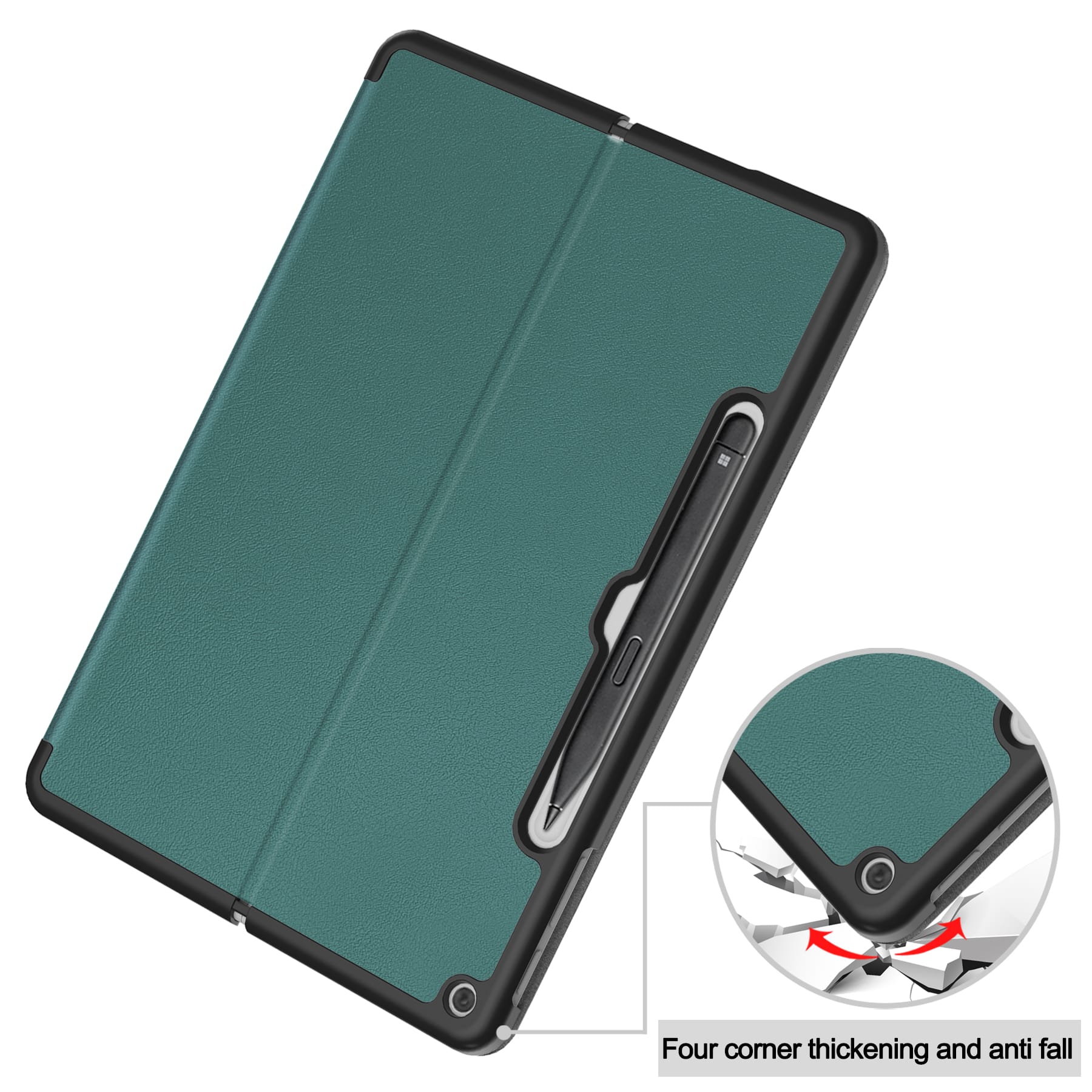 Microsoft Surface Pro 12" (1st Ed) Multi-Angle View Case (Teal)