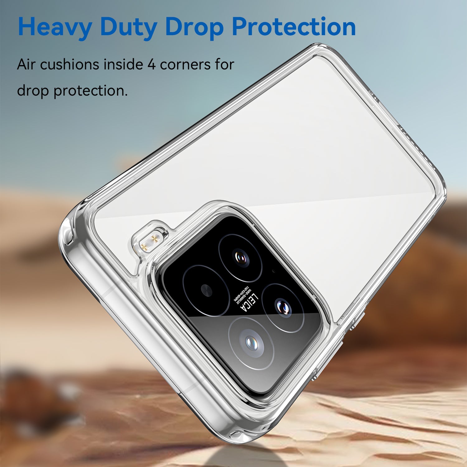 Xiaomi 15 Soft TPU Bumper Case (Clear)