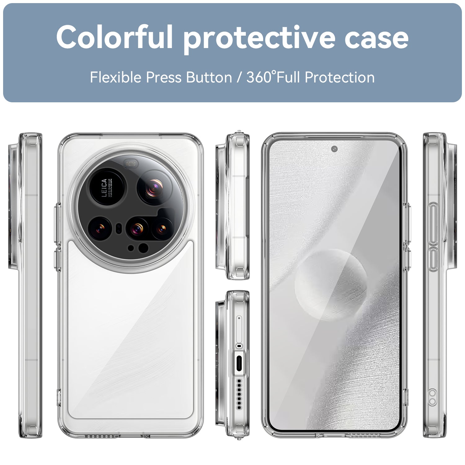 Xiaomi 15 Ultra Soft TPU Bumper Case (Clear)