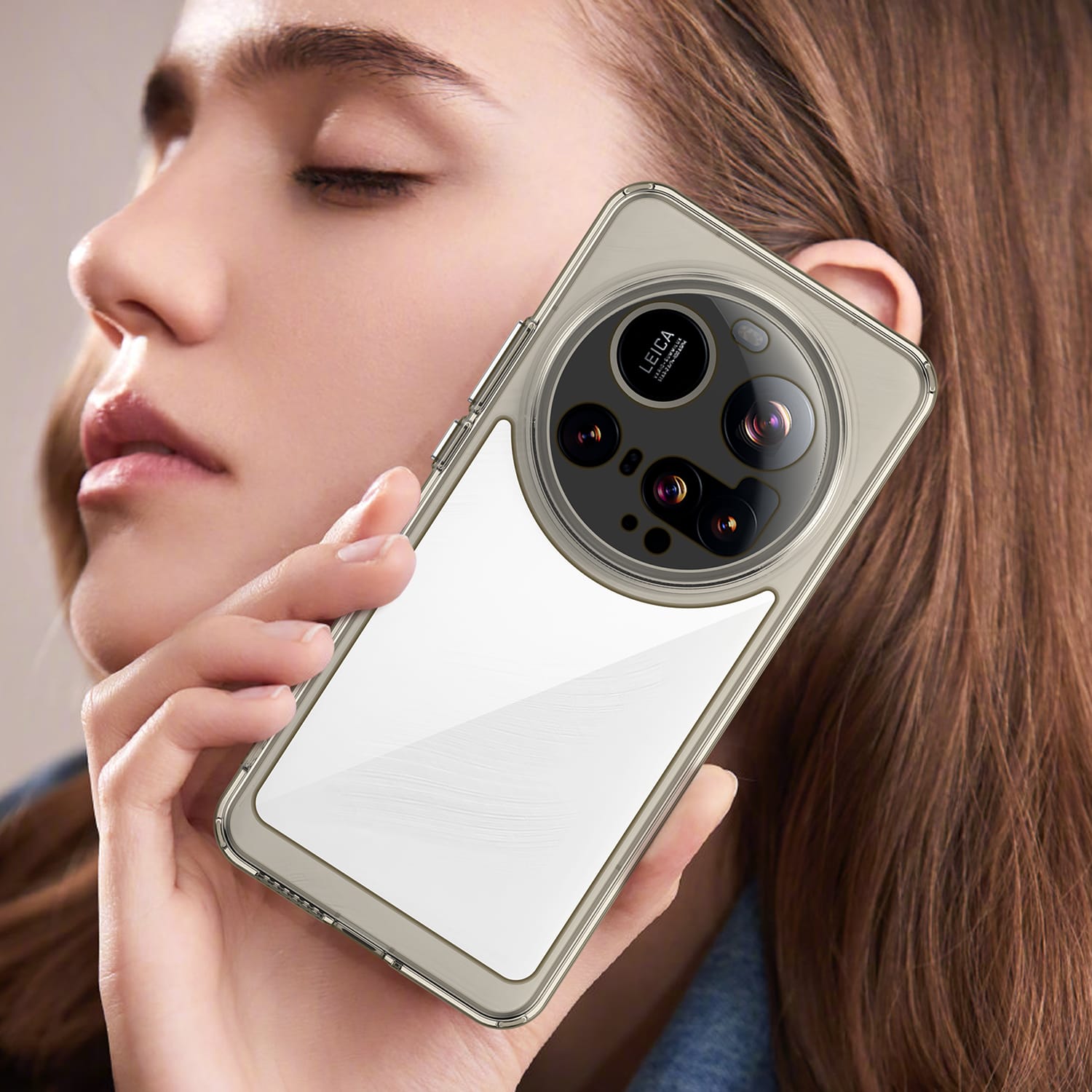 Xiaomi 15 Ultra Soft TPU Bumper Case (Clear Grey)