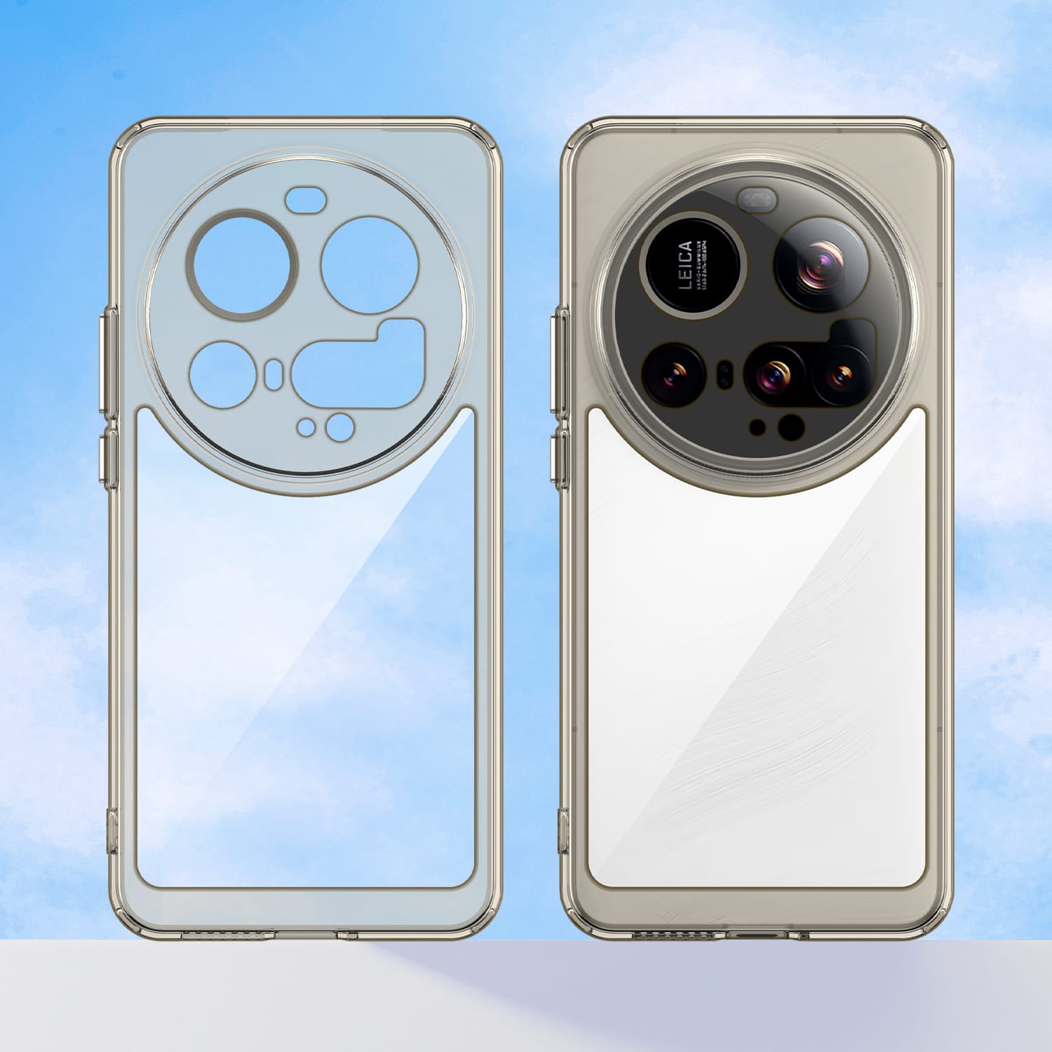 Xiaomi 15 Ultra Soft TPU Bumper Case (Clear Grey)