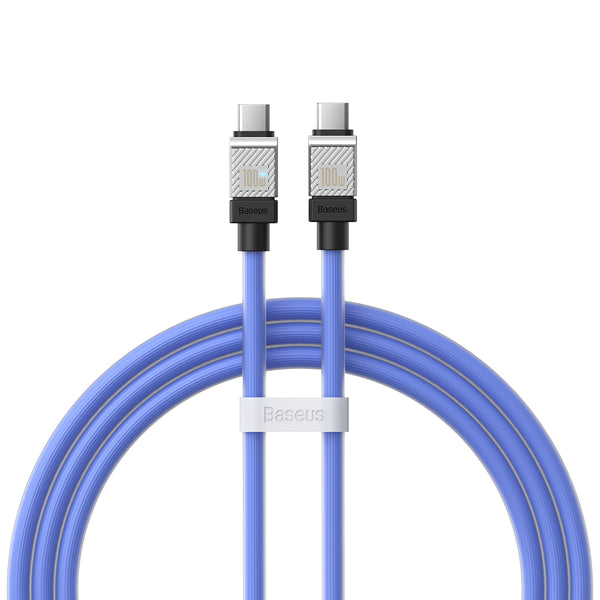 Baseus CoolPlay Series Fast Charging Cable Type-C to Type-C 100W 1m Blue