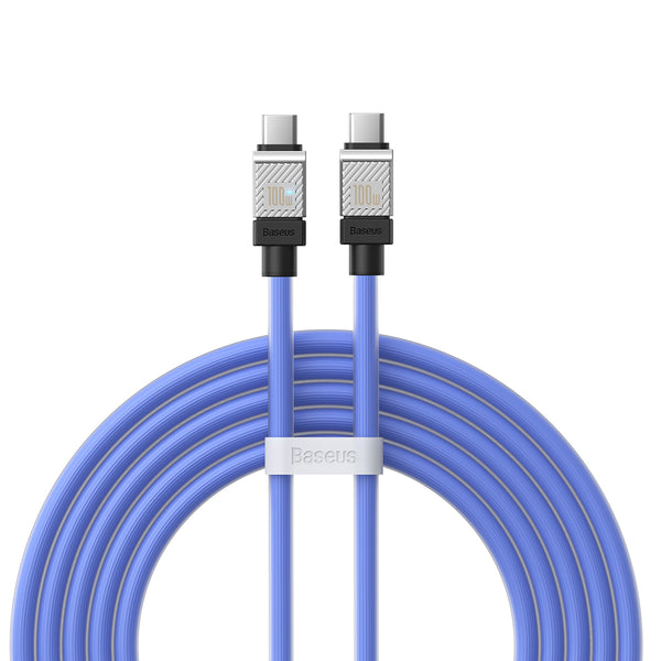 Baseus CoolPlay Series Fast Charging Cable Type-C to Type-C 100W 2m Blue