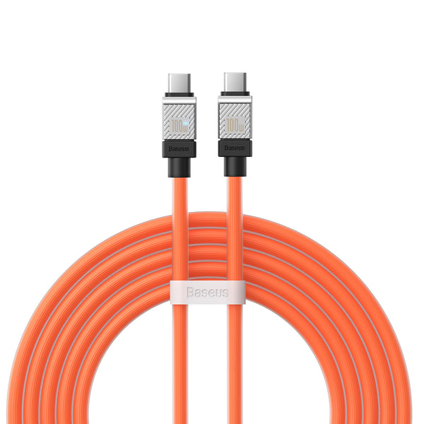 Baseus CoolPlay Series Fast Charging Cable Type-C to Type-C 100W 2m Orange