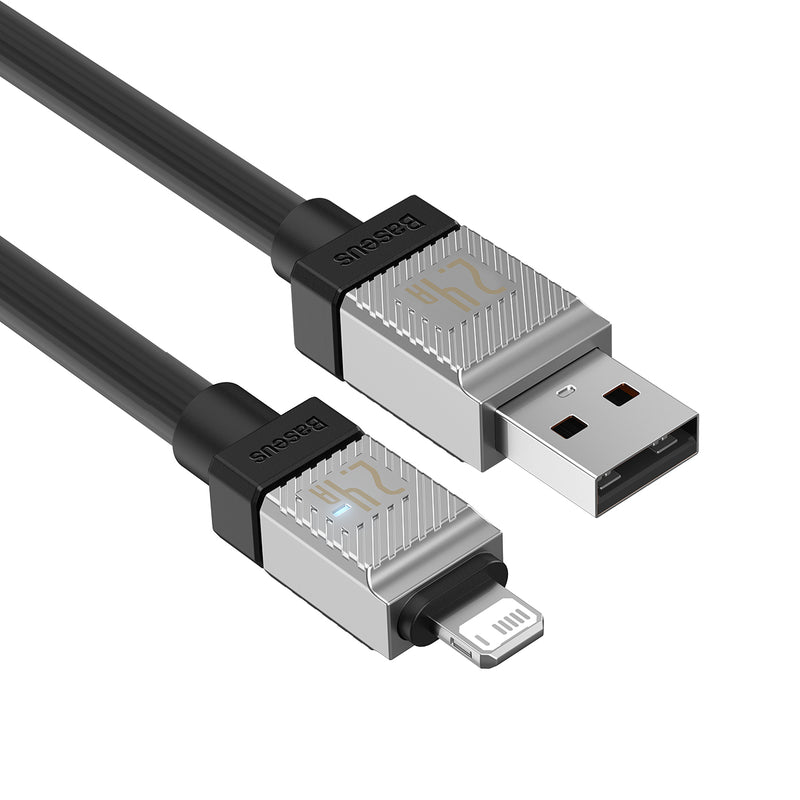 Baseus CoolPlay Series Fast Charging USB-A to iPhone Cable 2.4A 1m Black