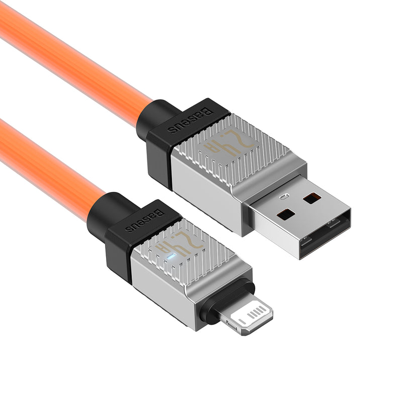 Baseus CoolPlay Series Fast Charging USB-A to iPhone Cable 2.4A 1m Orange