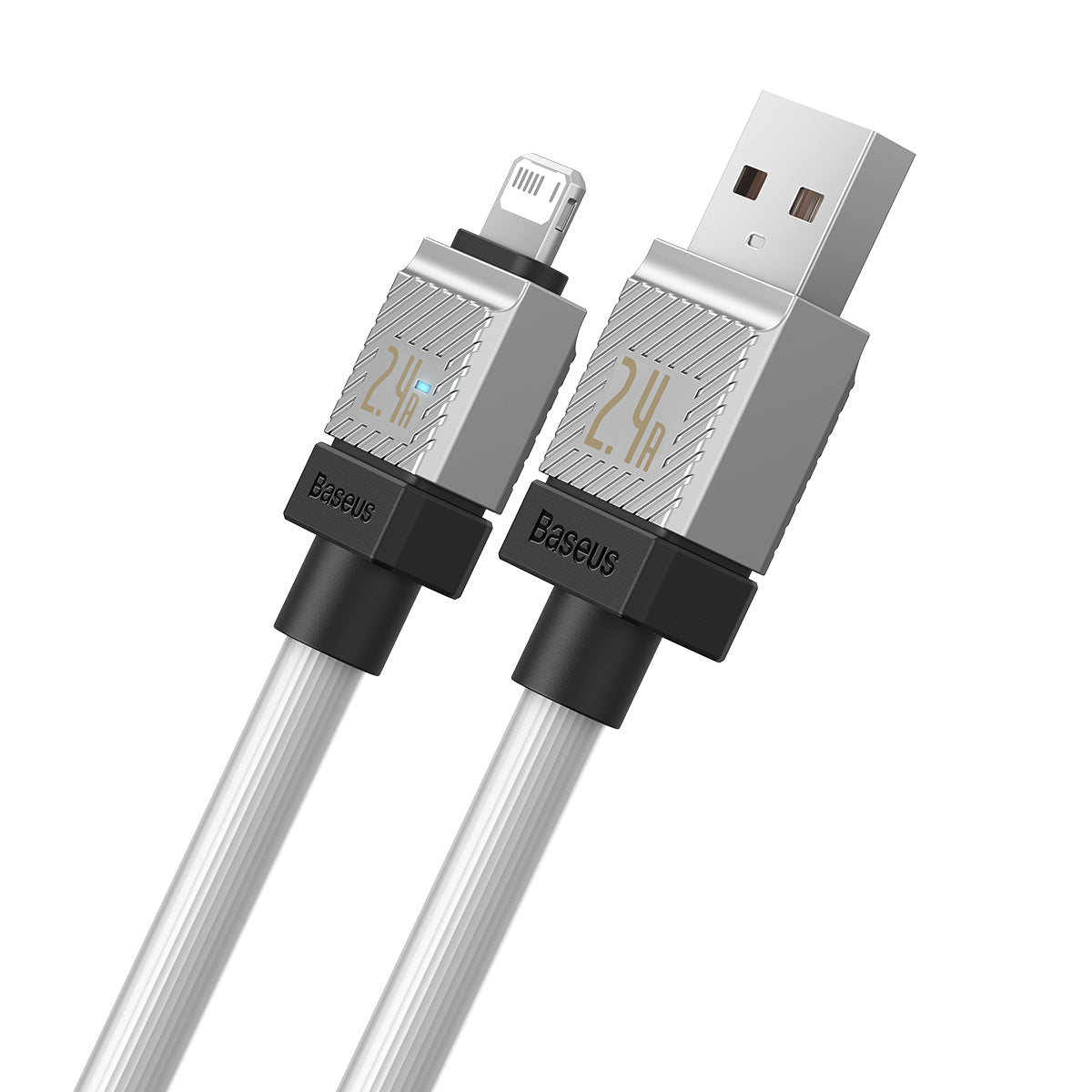 Baseus CoolPlay Series Fast Charging USB-A to iPhone Cable 2.4A 2m White