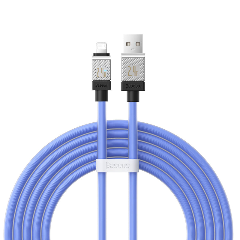 Baseus CoolPlay Series Fast Charging USB-A to iPhone Cable 2.4A 2m Blue