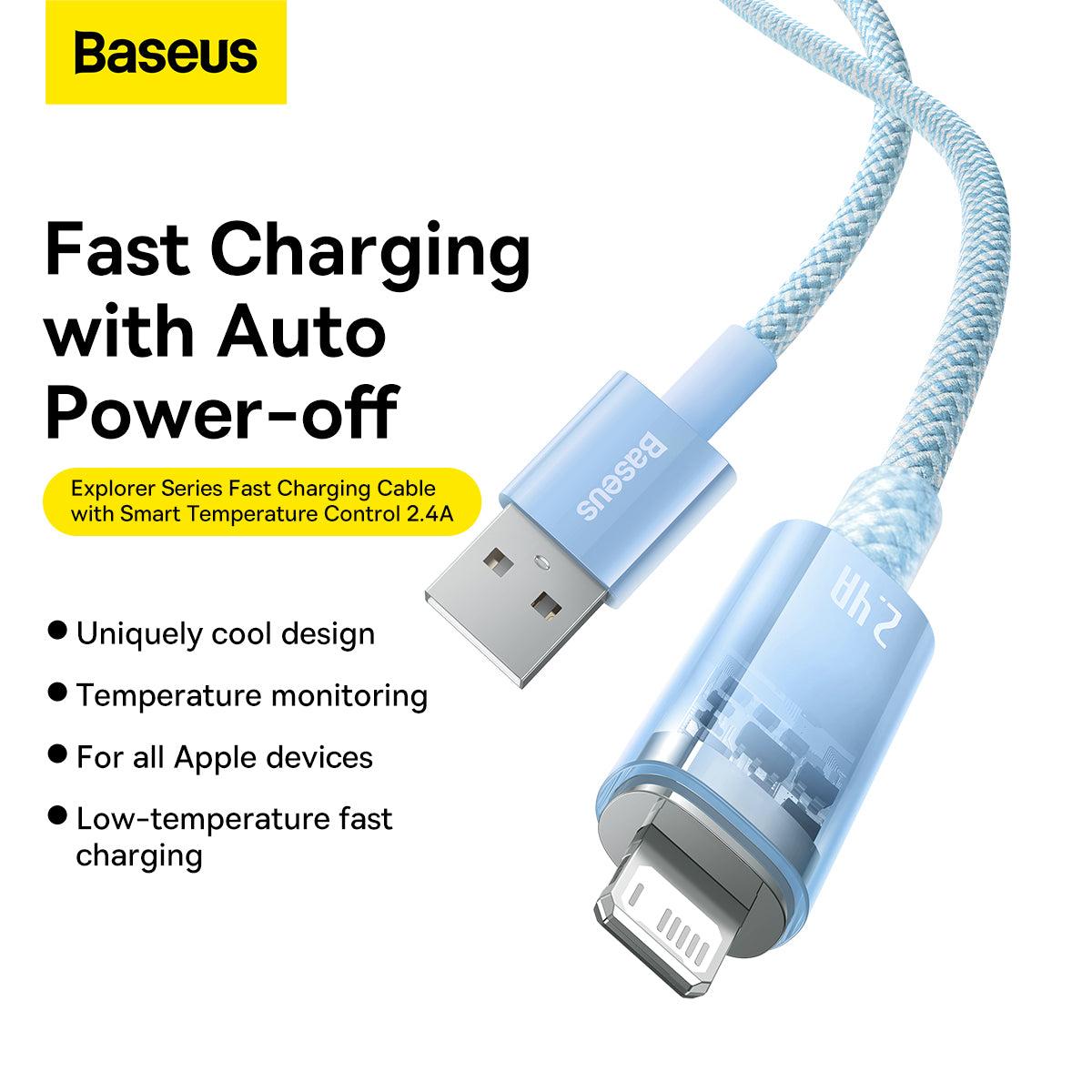 USB-A to Lightning Cable 2m