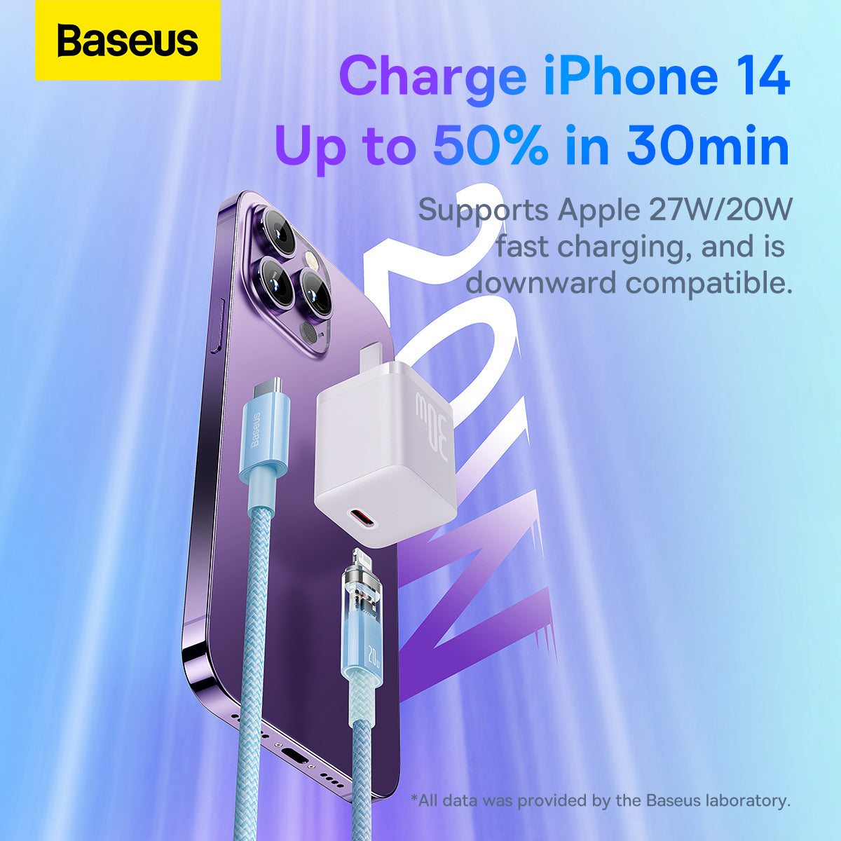 USB-C to Lightning Cable 1m