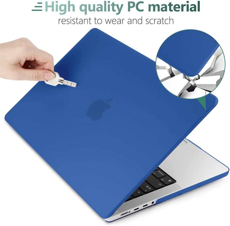 MacBook Pro 14" (2021) A2442 Matte Hard Case (DarkBlue)