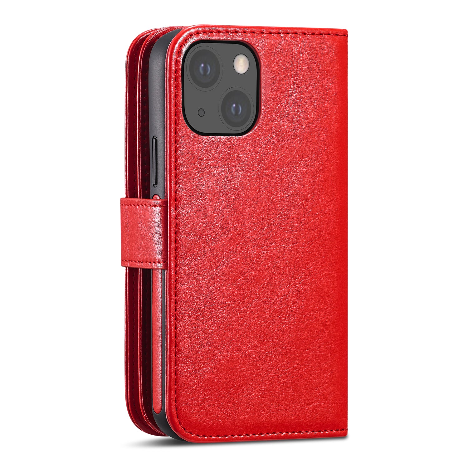 iPhone 13 Mini Case Double Wallet (Red)