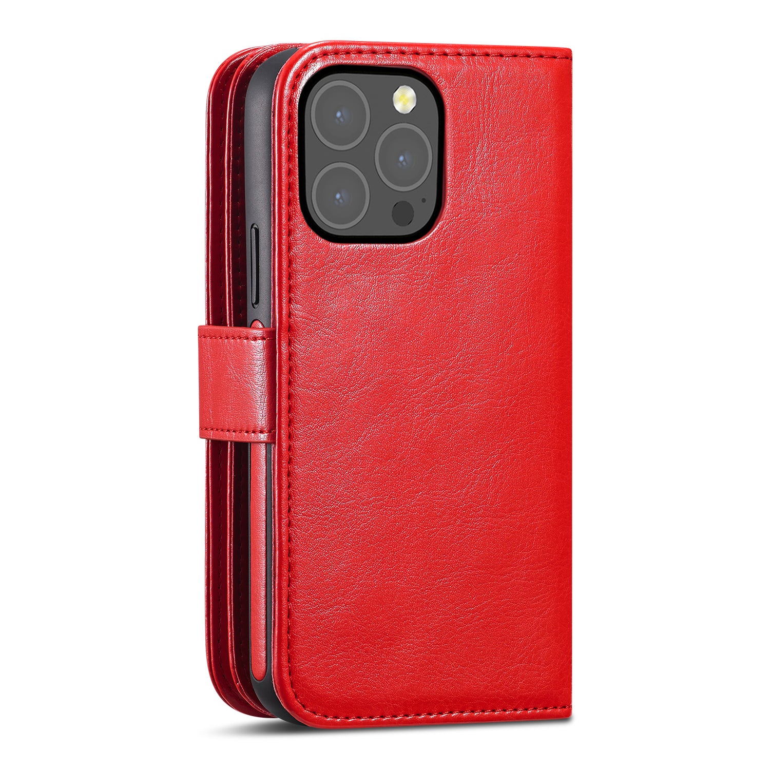 iPhone 13 Pro Case Double Wallet (Red)