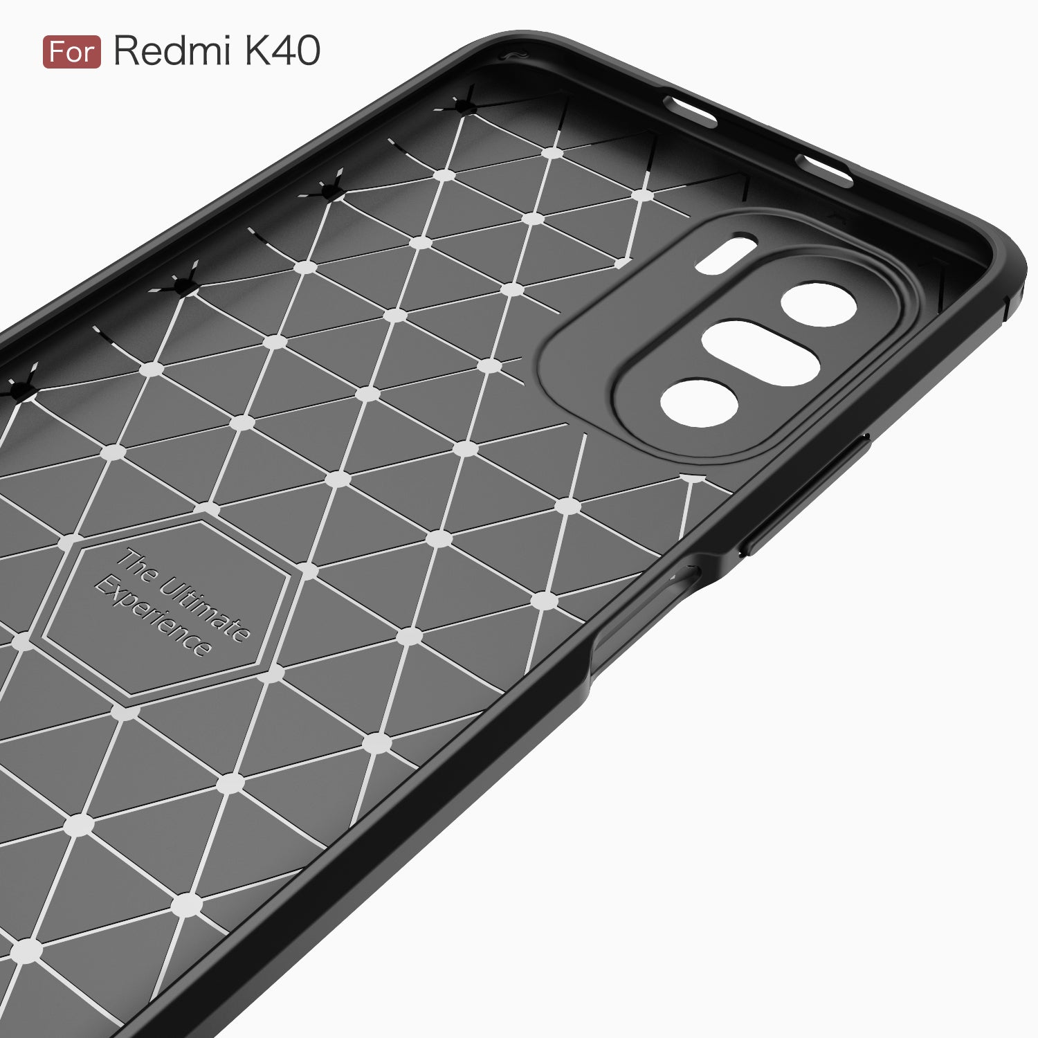Xiaomi Mi 11i/K40 Carbon Fibre TPU Case Slim Shockproof Cover Navy