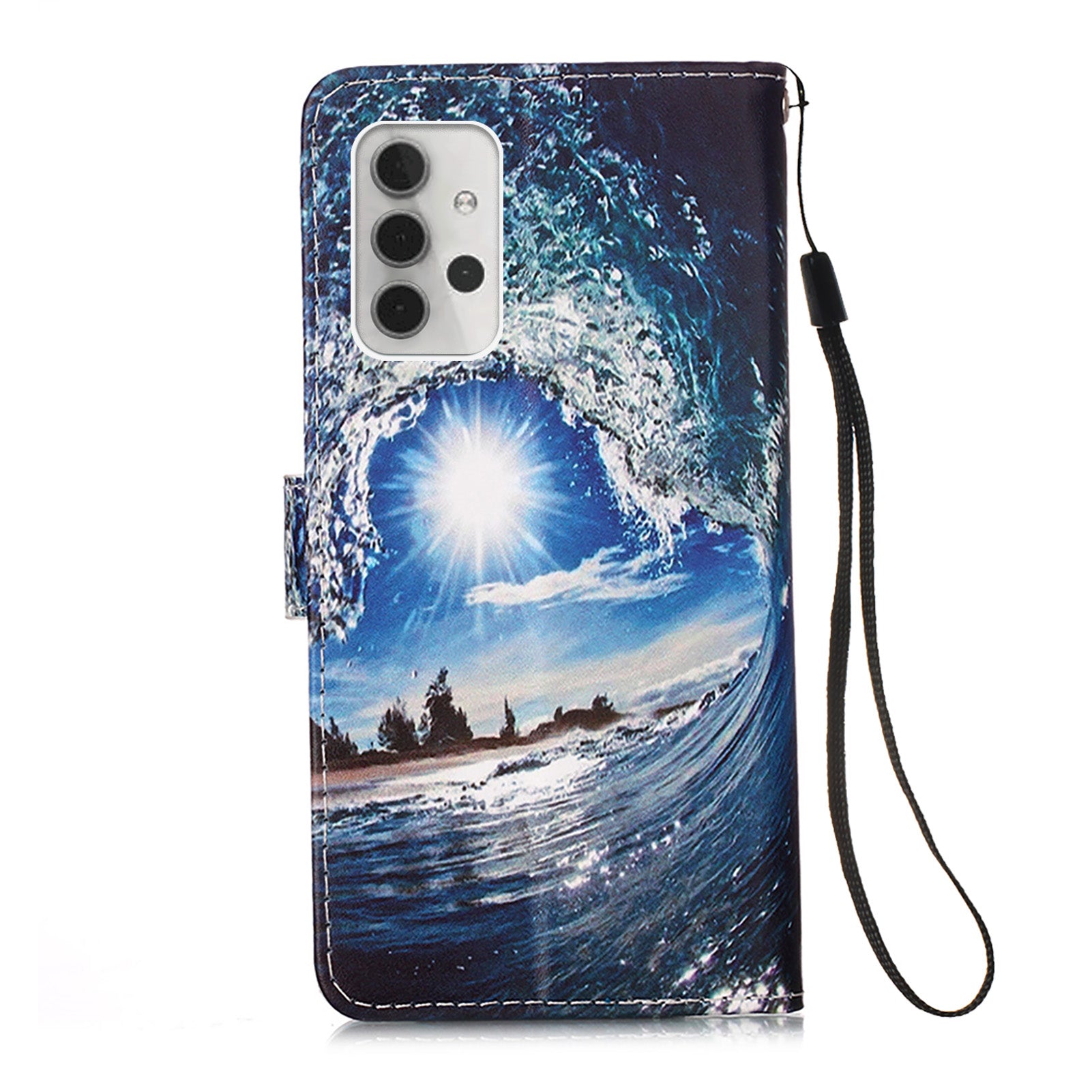 Samsung A32 5G Case Designer PU (SeaWave)