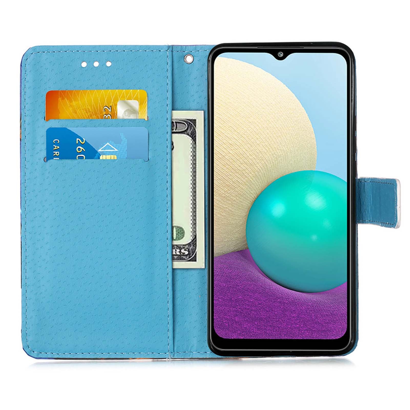 Samsung A02 Case Designer PU (SeaWave)