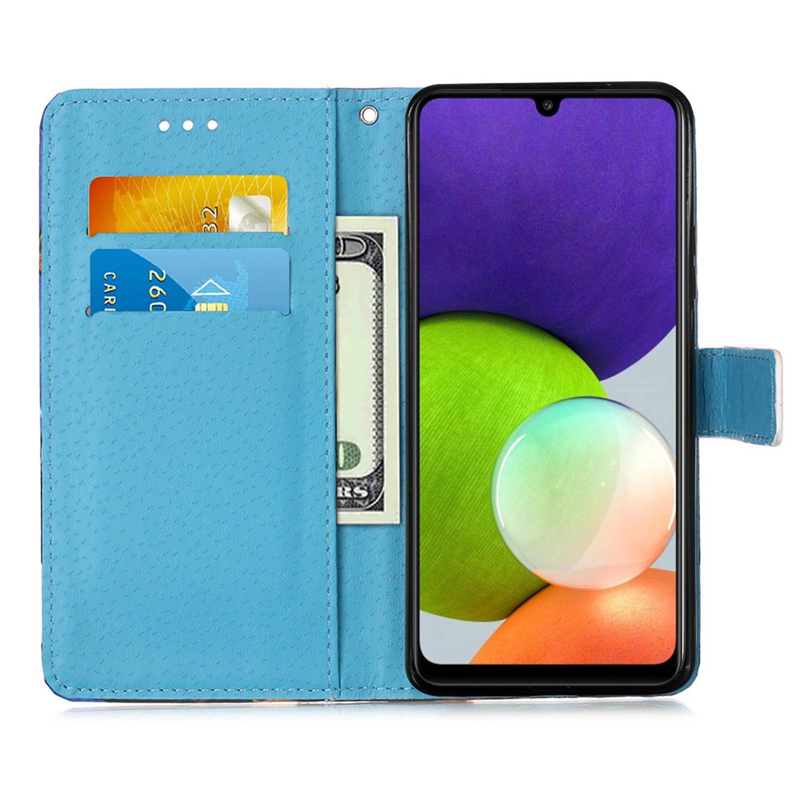 Samsung M32 Case Designer PU (SeaWave)