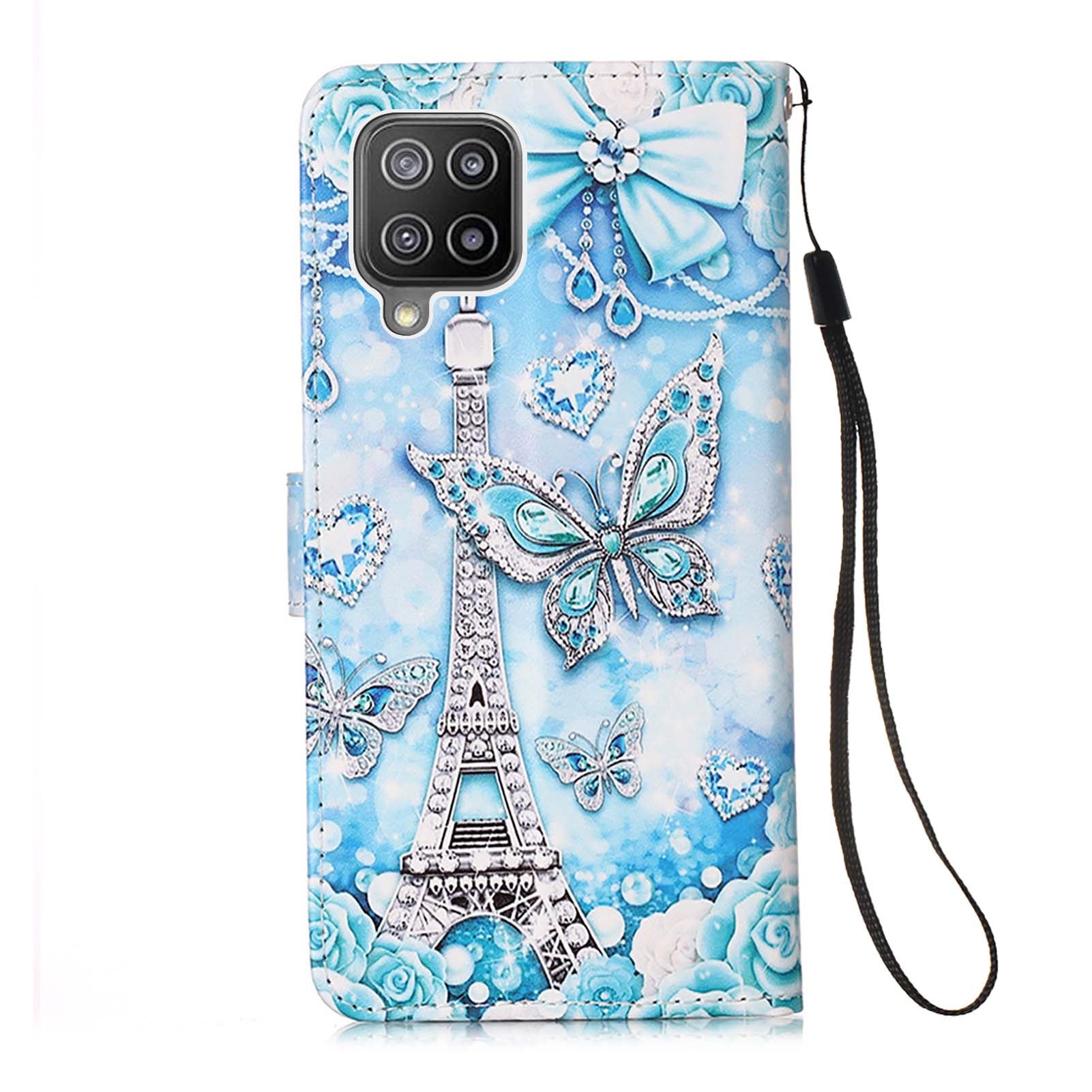 Samsung M32 Case Designer PU (EiffelTower)